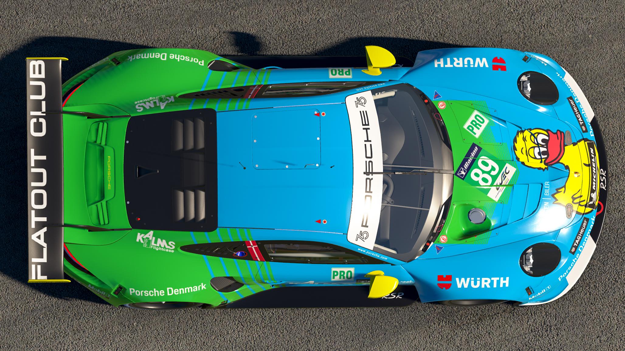 Preview of Allied Racing Bastian Buus Porsche 911 RSR by Jasper De Jong