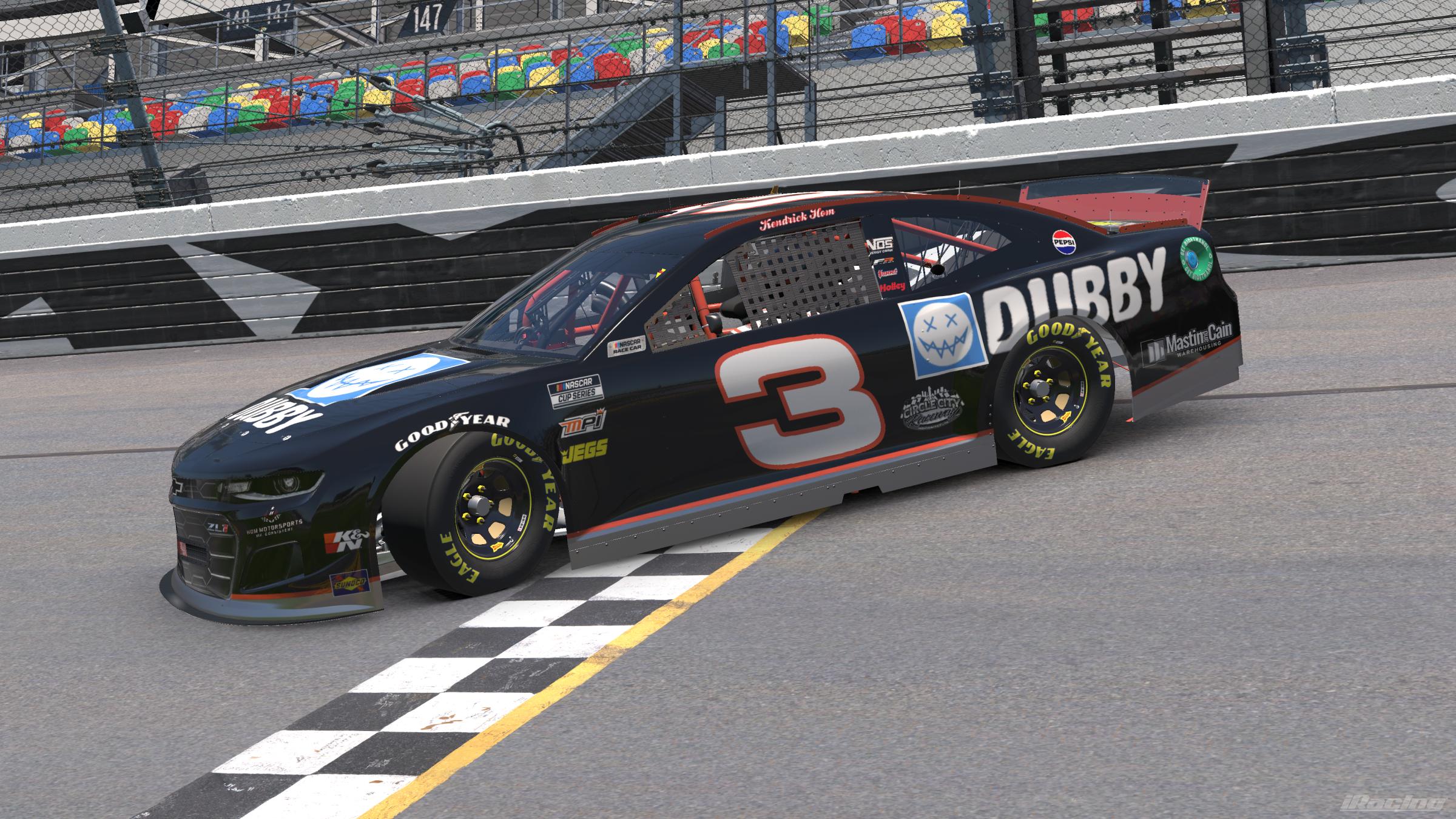 Preview of #3 Dubby Energy Gen 6 Cup Camaro by Kendrick Hom