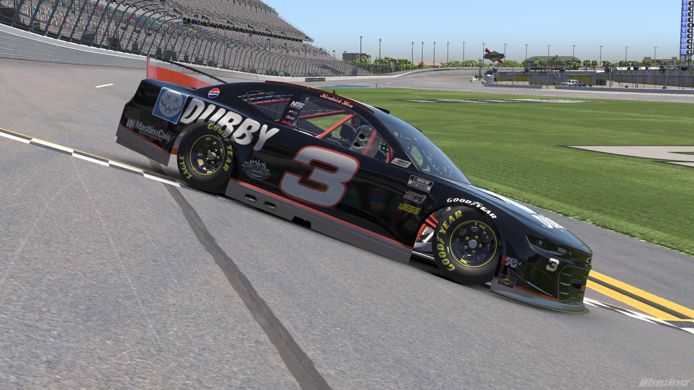 Preview of #3 Dubby Energy Gen 6 Cup Camaro by Kendrick Hom