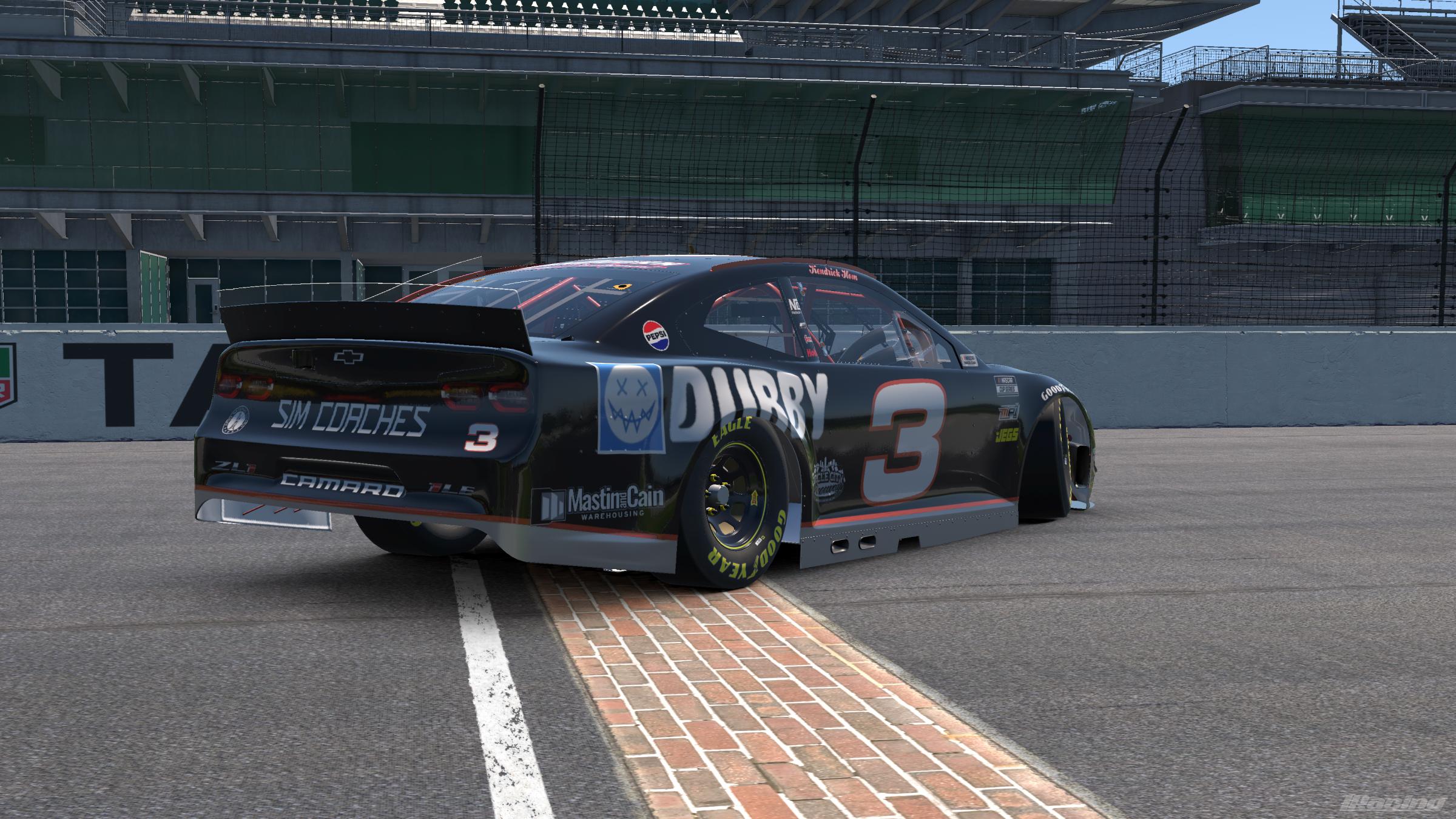 Preview of #3 Dubby Energy Gen 6 Cup Camaro by Kendrick Hom