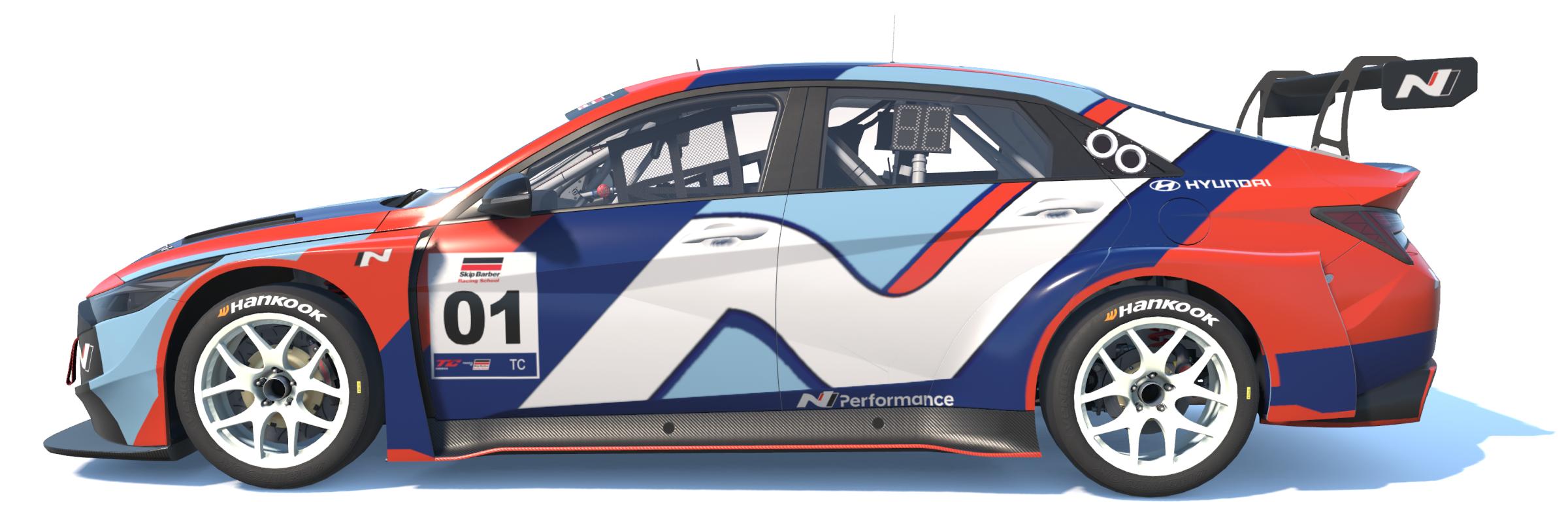 Preview of 2025 Hyundai Elantra N1 TC Evo reveal livery by Bruce Johnson