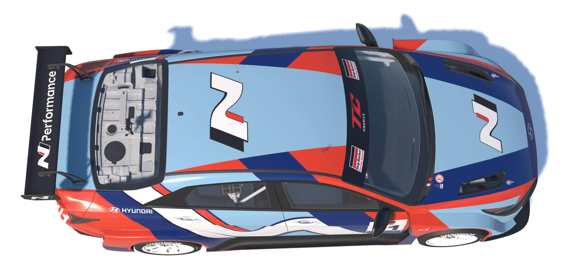 Preview of 2025 Hyundai Elantra N1 TC Evo reveal livery by Bruce Johnson