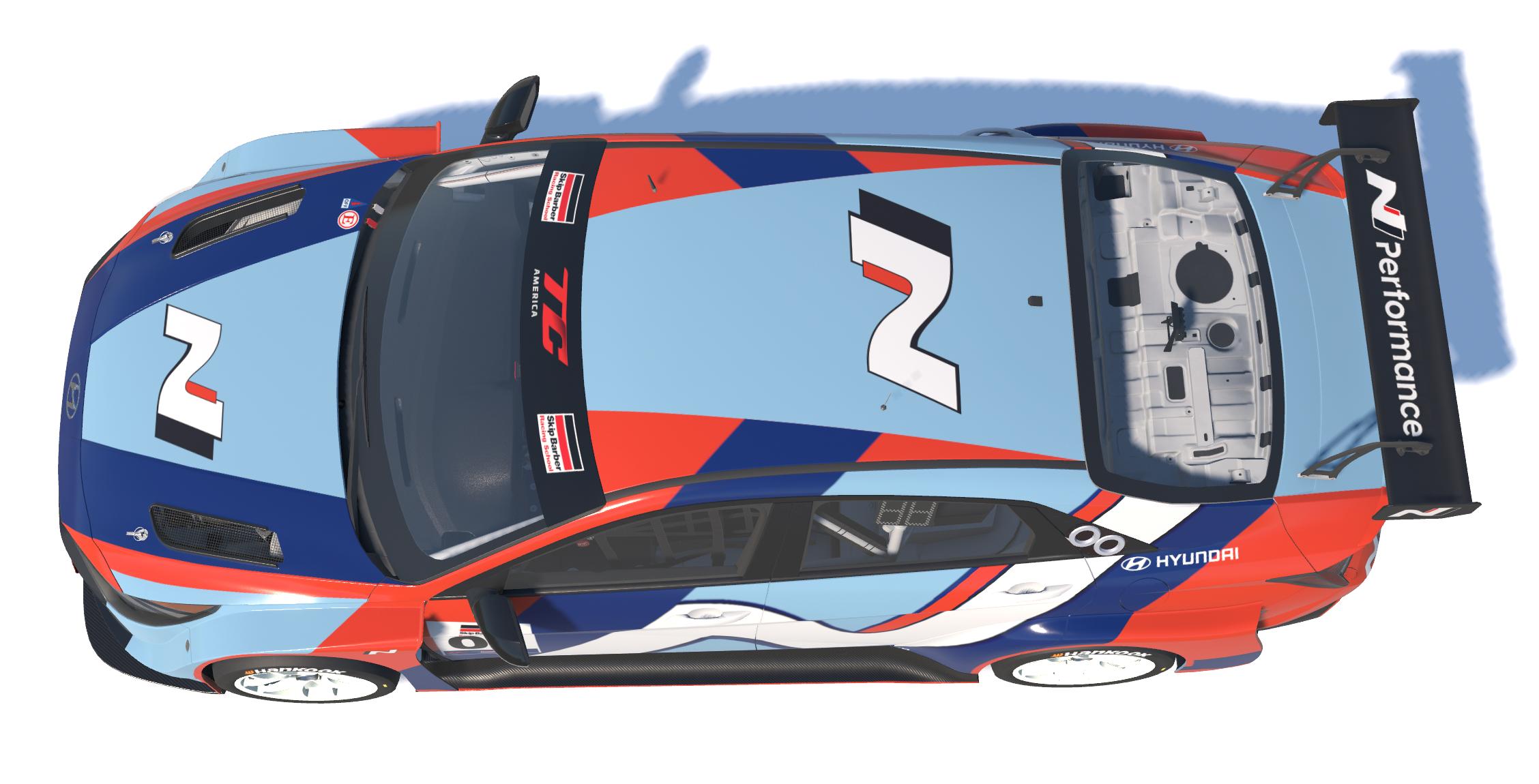 Preview of 2025 Hyundai Elantra N1 TC Evo reveal livery by Bruce Johnson