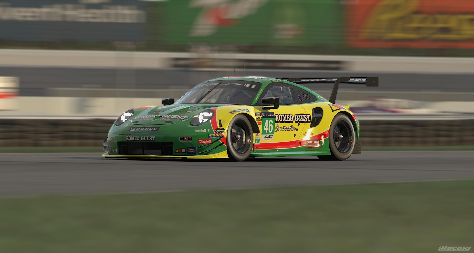 Preview of Carl Long Romeo Guest Porsche 911 RSR by Dustin William Owen Dawes