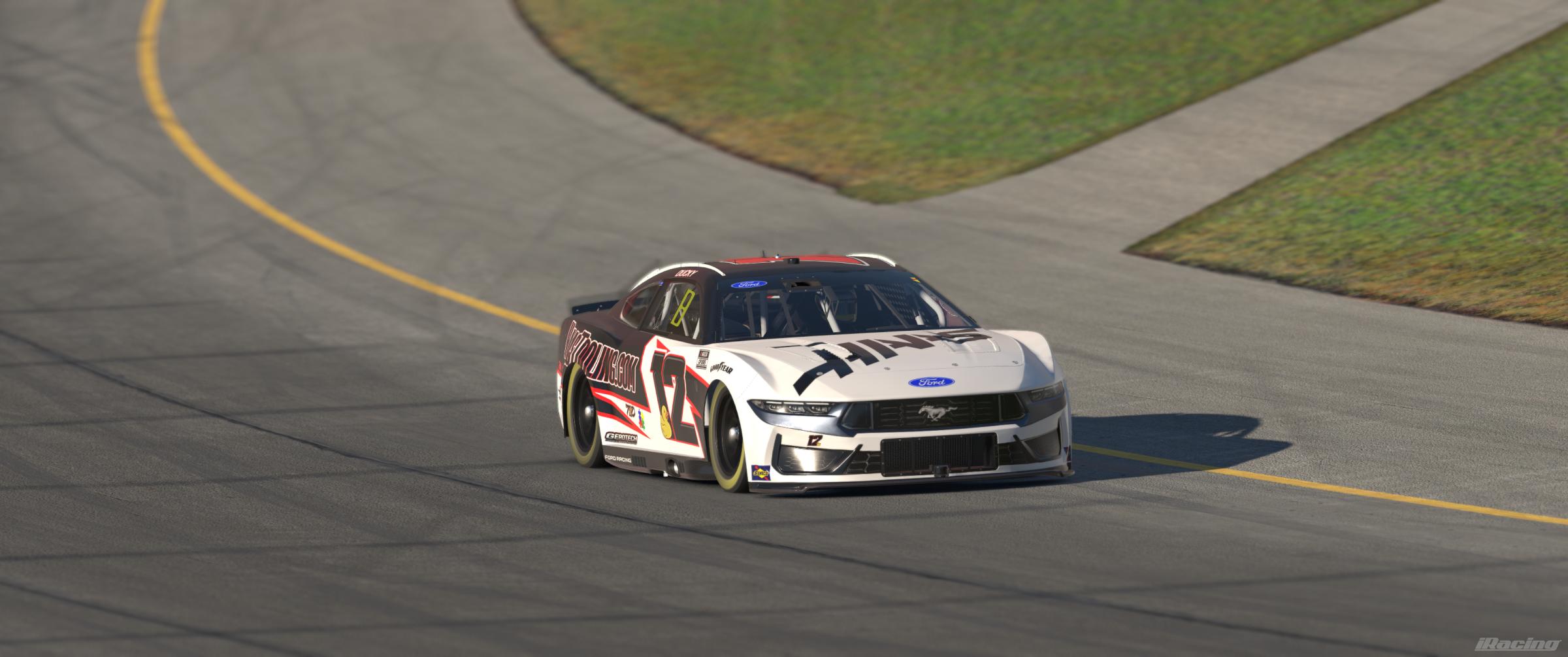 Preview of Jared King #12 HAAS TOOLING . COM Ford Darkhorse Mustang by Jon Gutekunst