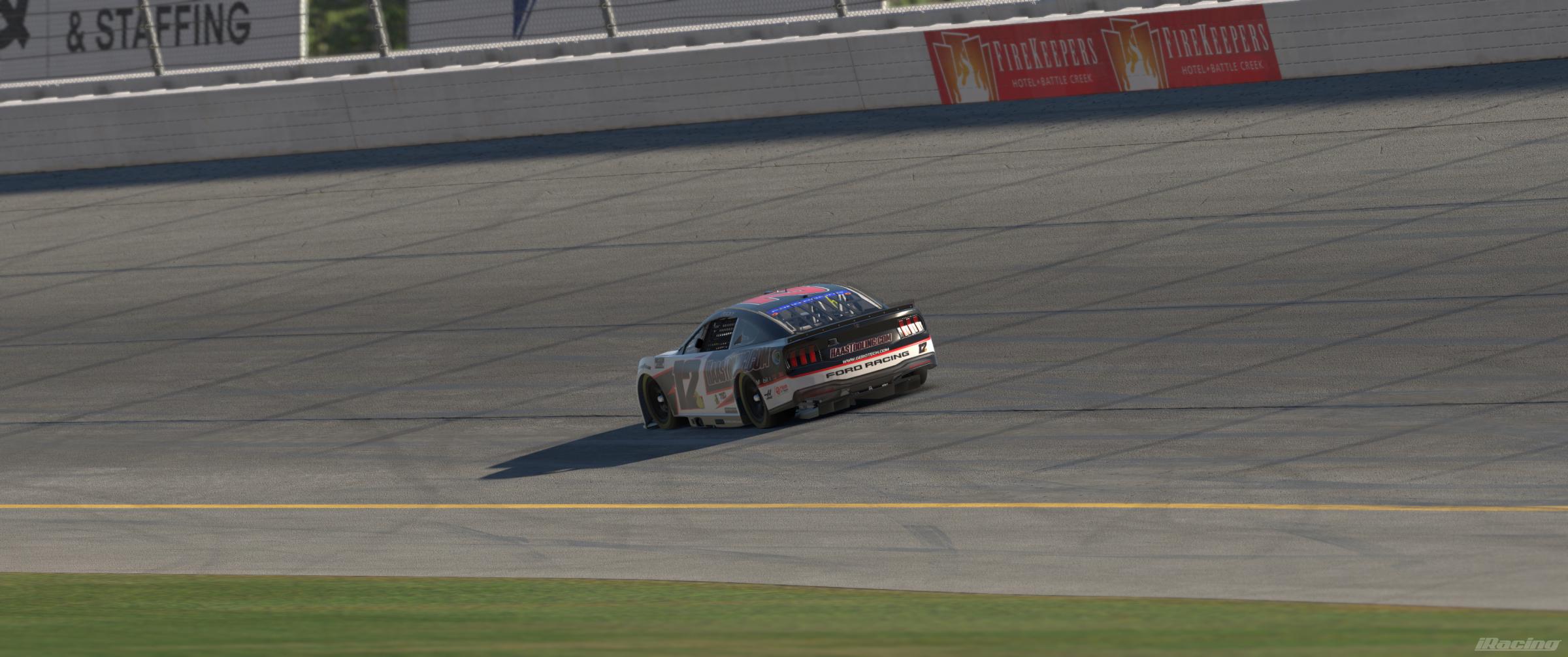 Preview of Jared King #12 HAAS TOOLING . COM Ford Darkhorse Mustang by Jon Gutekunst