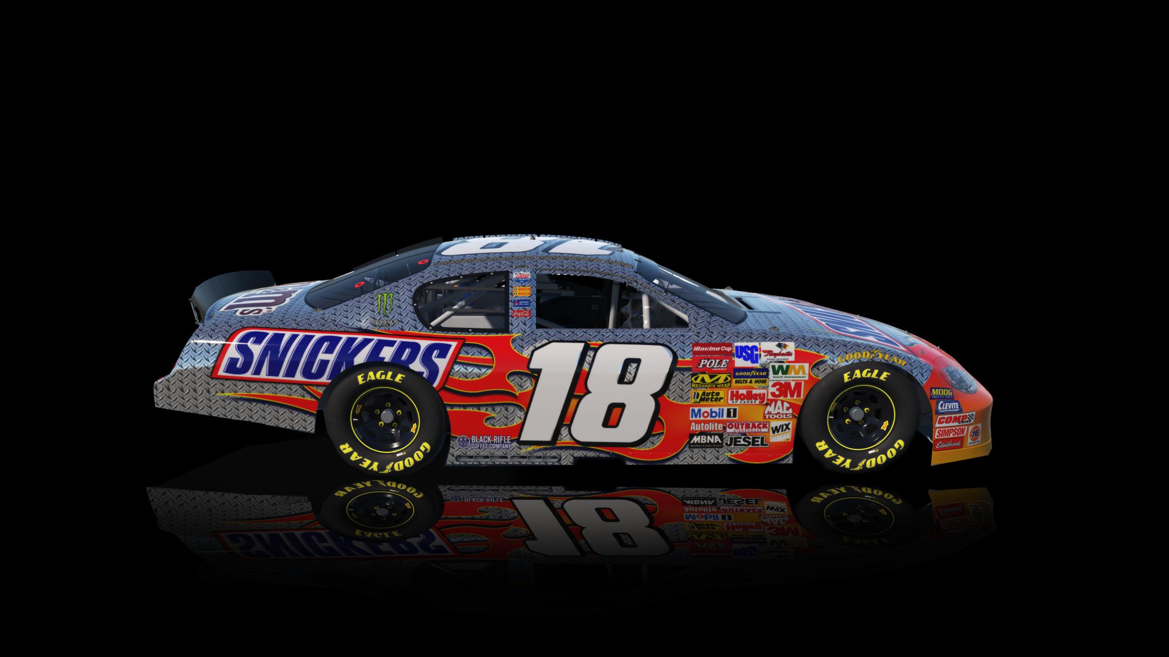 Preview of Snickers Chevrolet Monte Carlo Gen4 No Number by Trent Williams