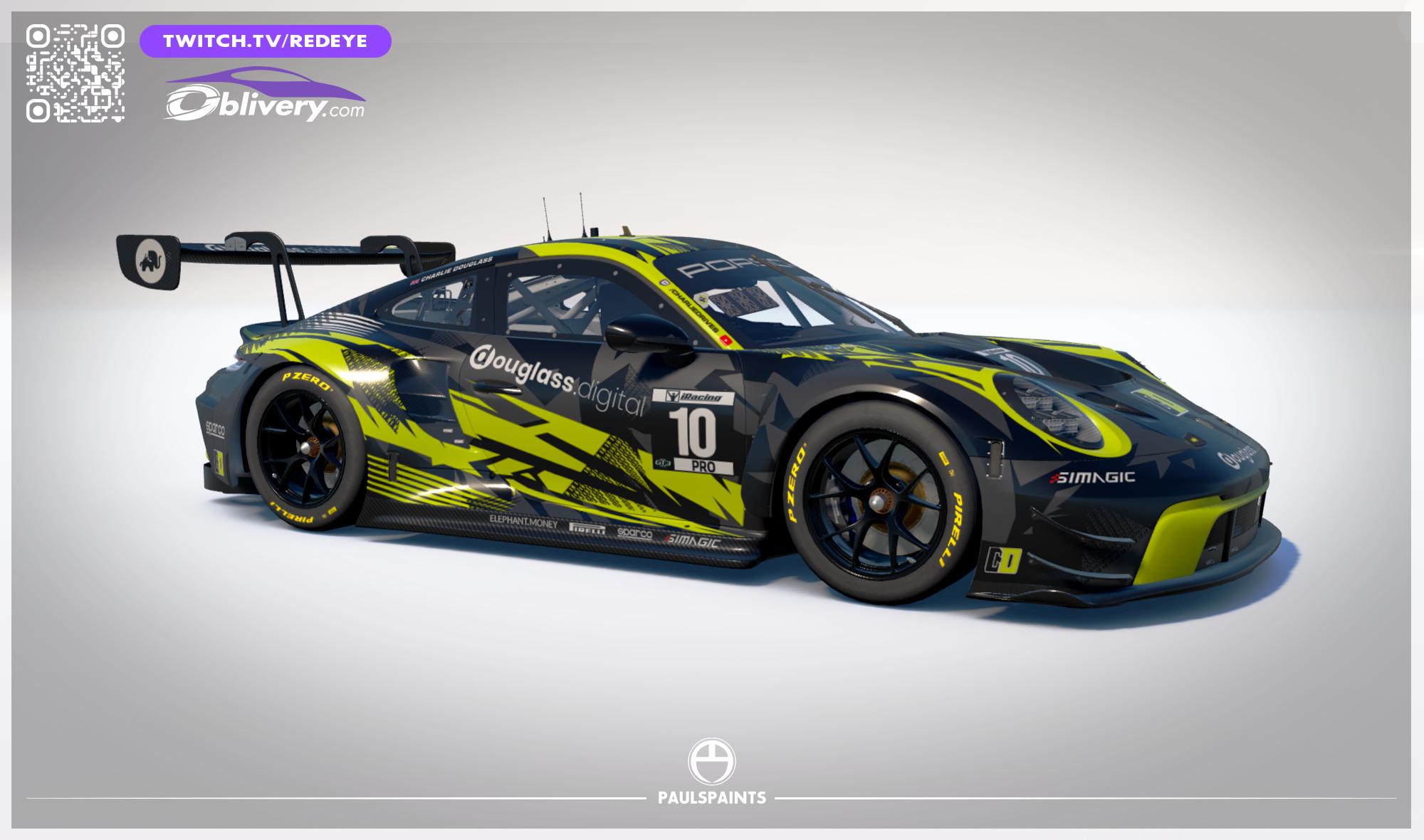Preview of 2026 CharlieDrives Porsche 911 GT3R (992)  by Paul R Chaloner