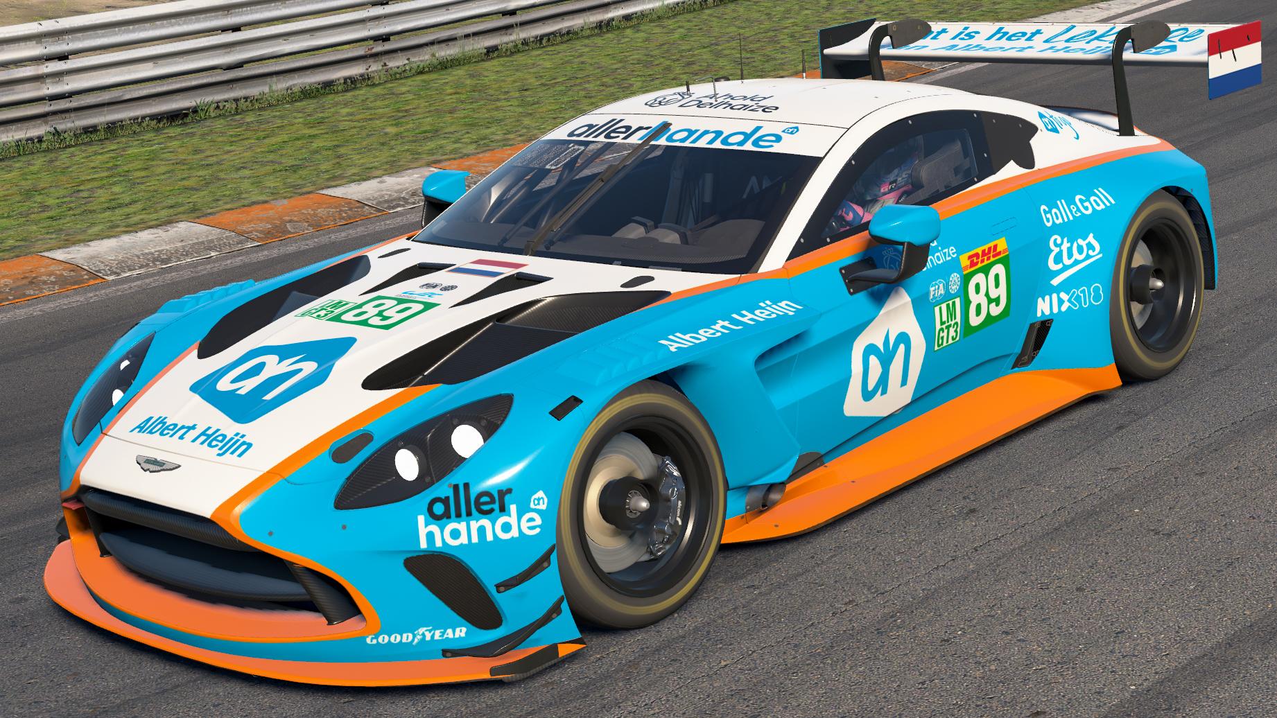 Preview of Albert Heijn Aston Martin Vantage GT3 EVO by Jasper De Jong