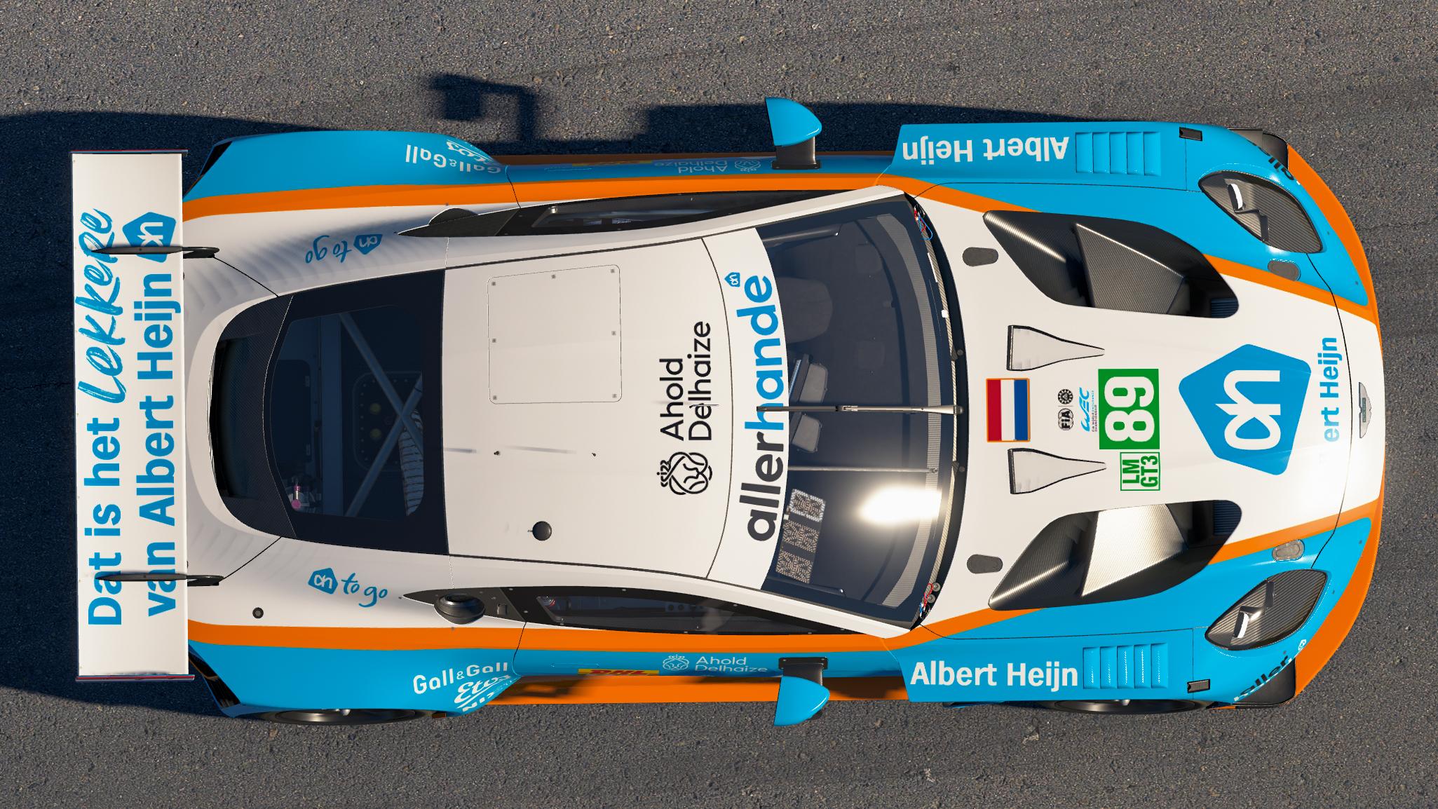 Preview of Albert Heijn Aston Martin Vantage GT3 EVO by Jasper De Jong
