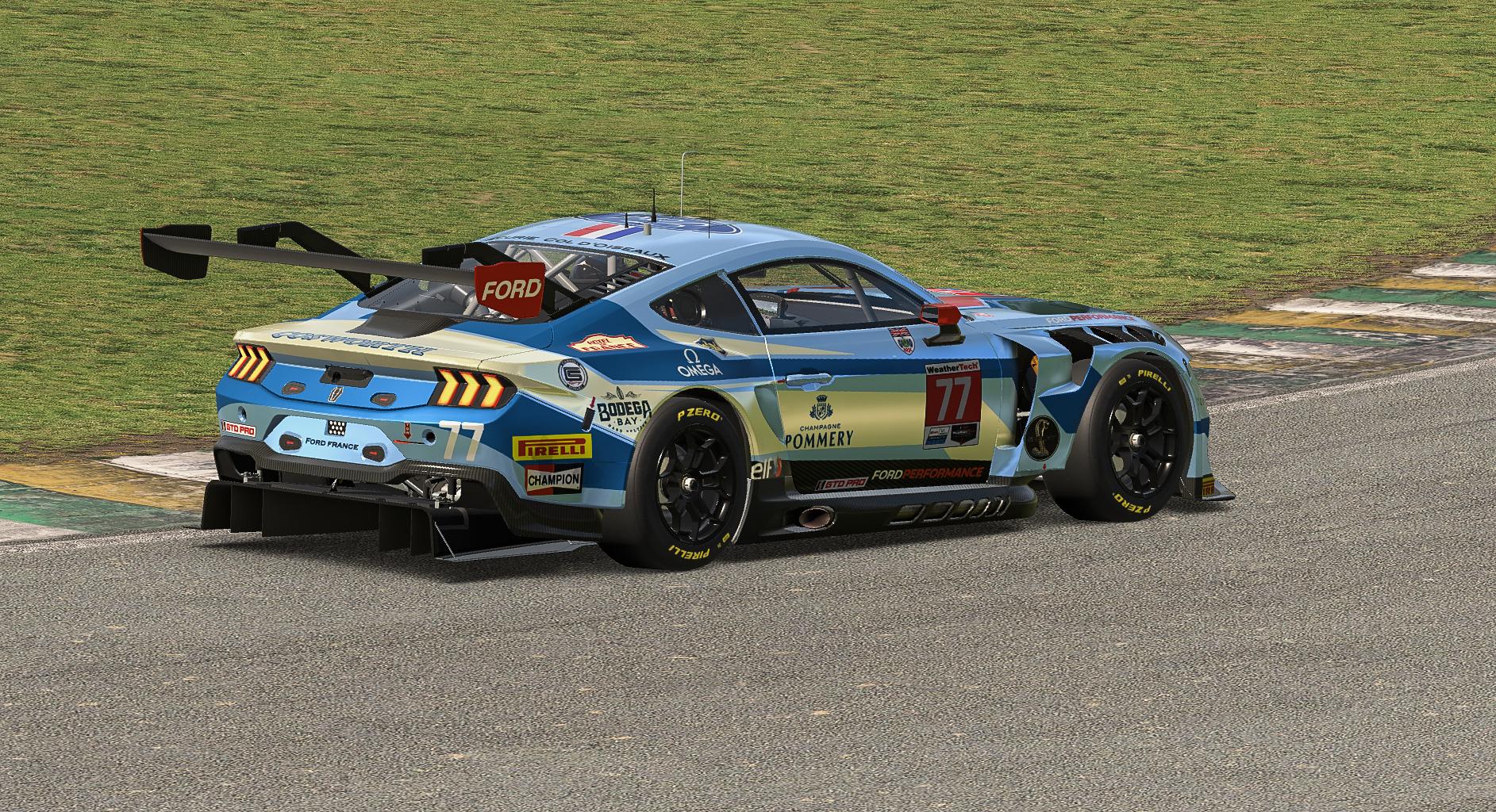 Preview of Ecurie Col dOiseaux Ford Mustang GT3 2026 by Mike Riedner