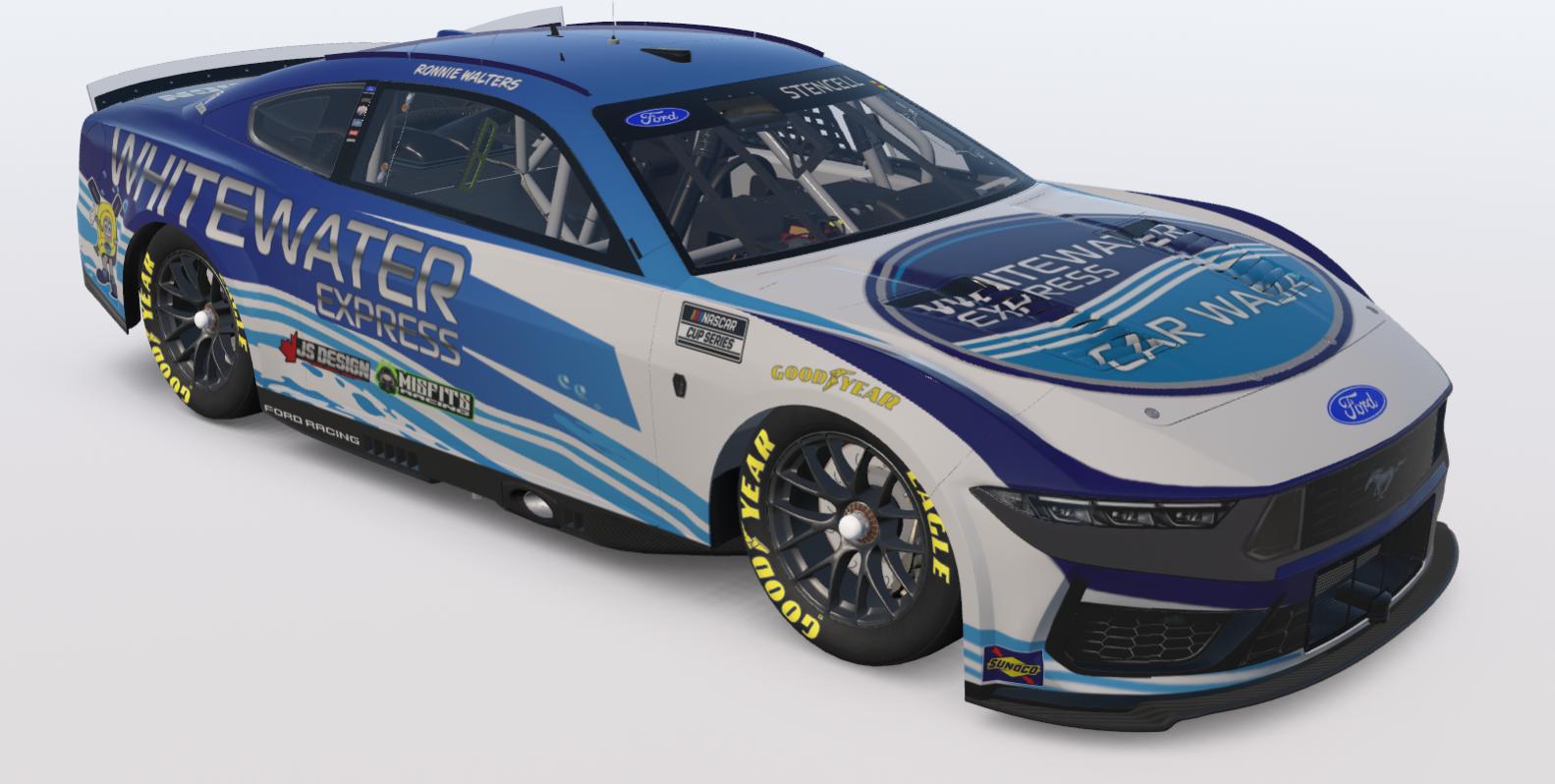 Preview of Ron Walters Whitewater Express Ford Mustang by Jordan S.