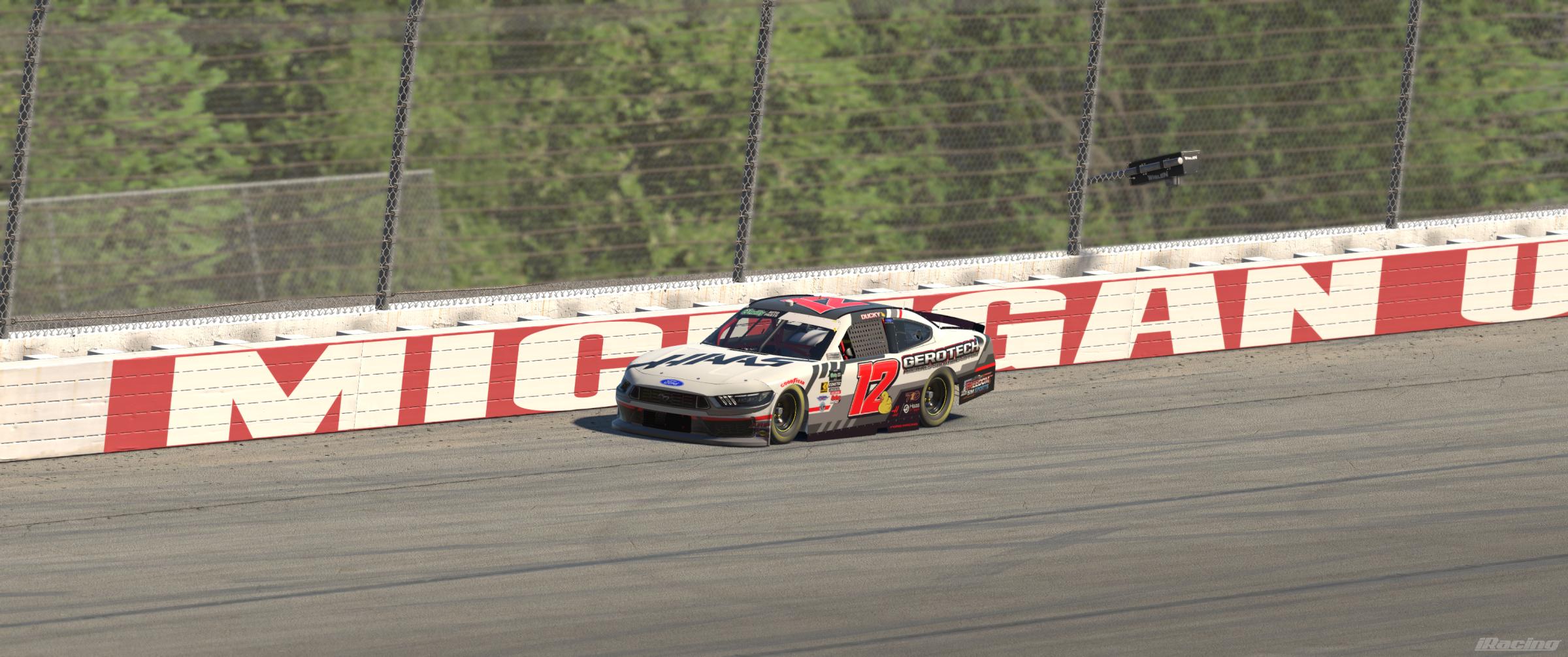 Preview of Jared King NOAPS #12 HAAS Gerotech Ford Mustang by Jon Gutekunst