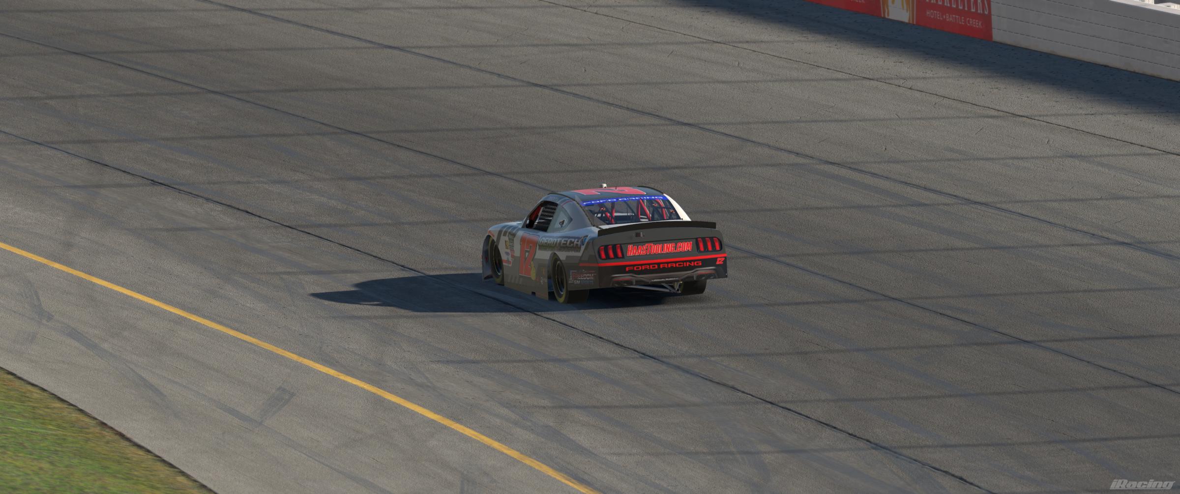 Preview of Jared King NOAPS #12 HAAS Gerotech Ford Mustang by Jon Gutekunst