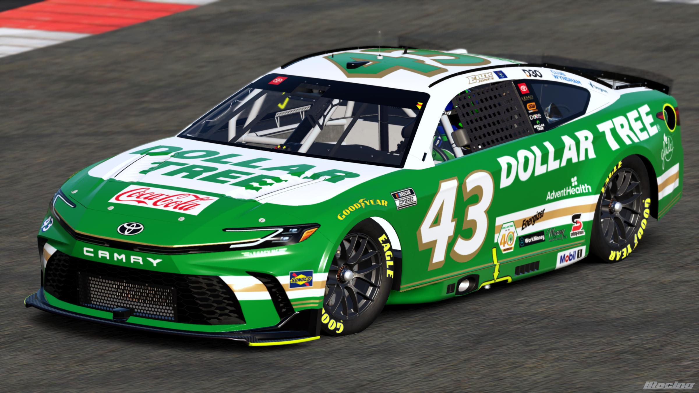 Preview of Erik Jones 2026 Dollar Tree (Sim #) by Gary P.