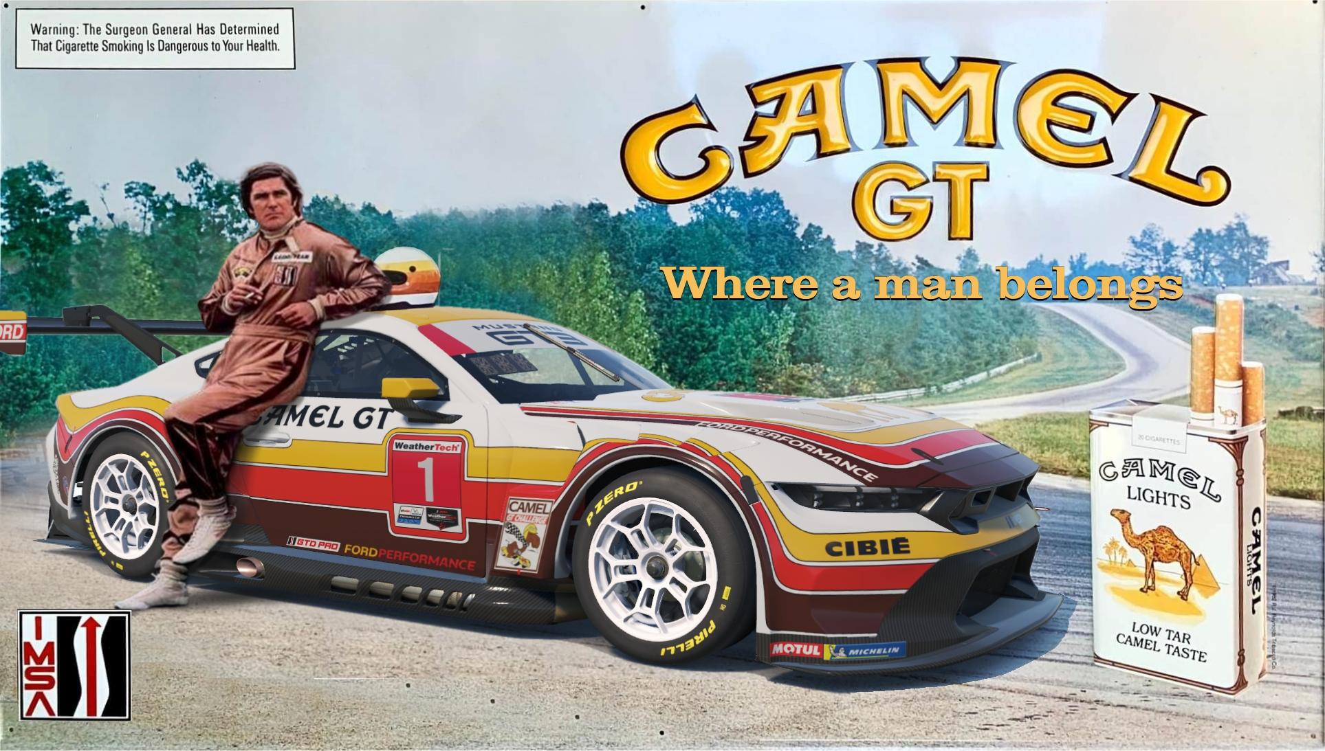 Preview of Ford Mustang GT3 Camel by Don Craig