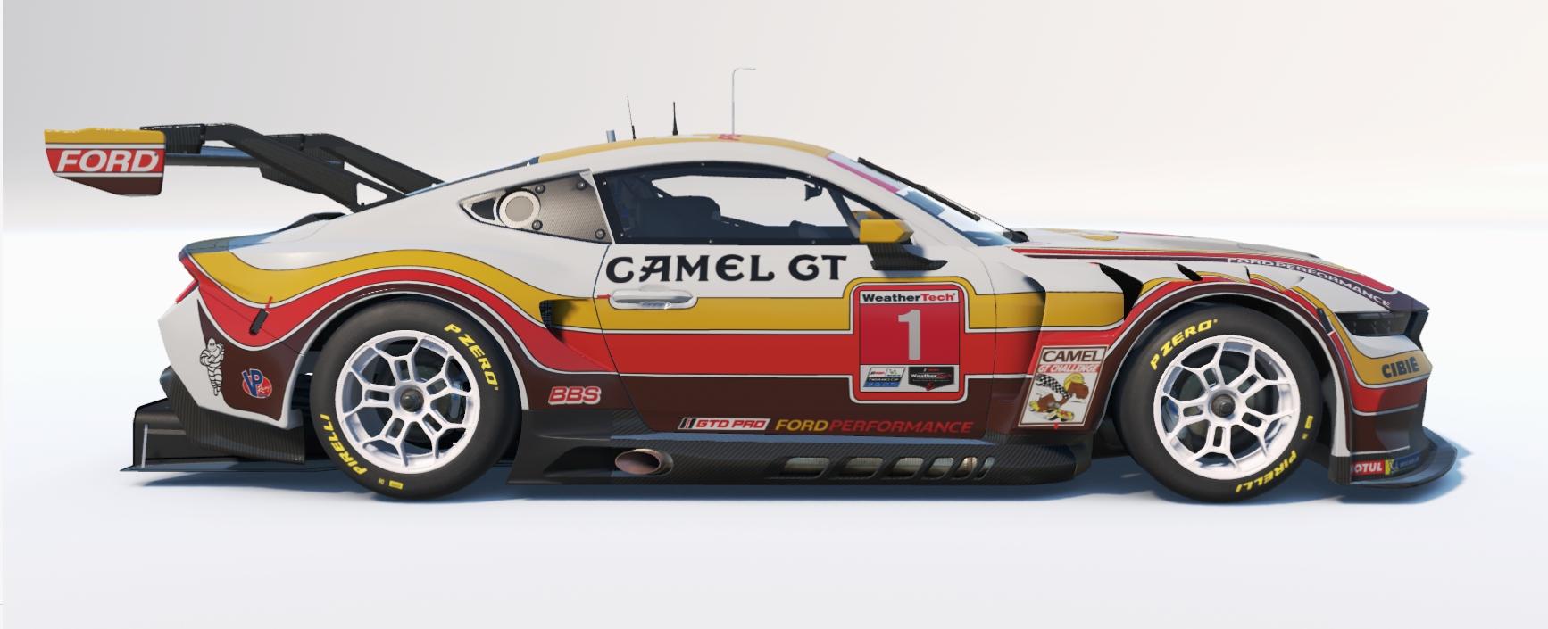 Preview of Ford Mustang GT3 Camel by Don Craig