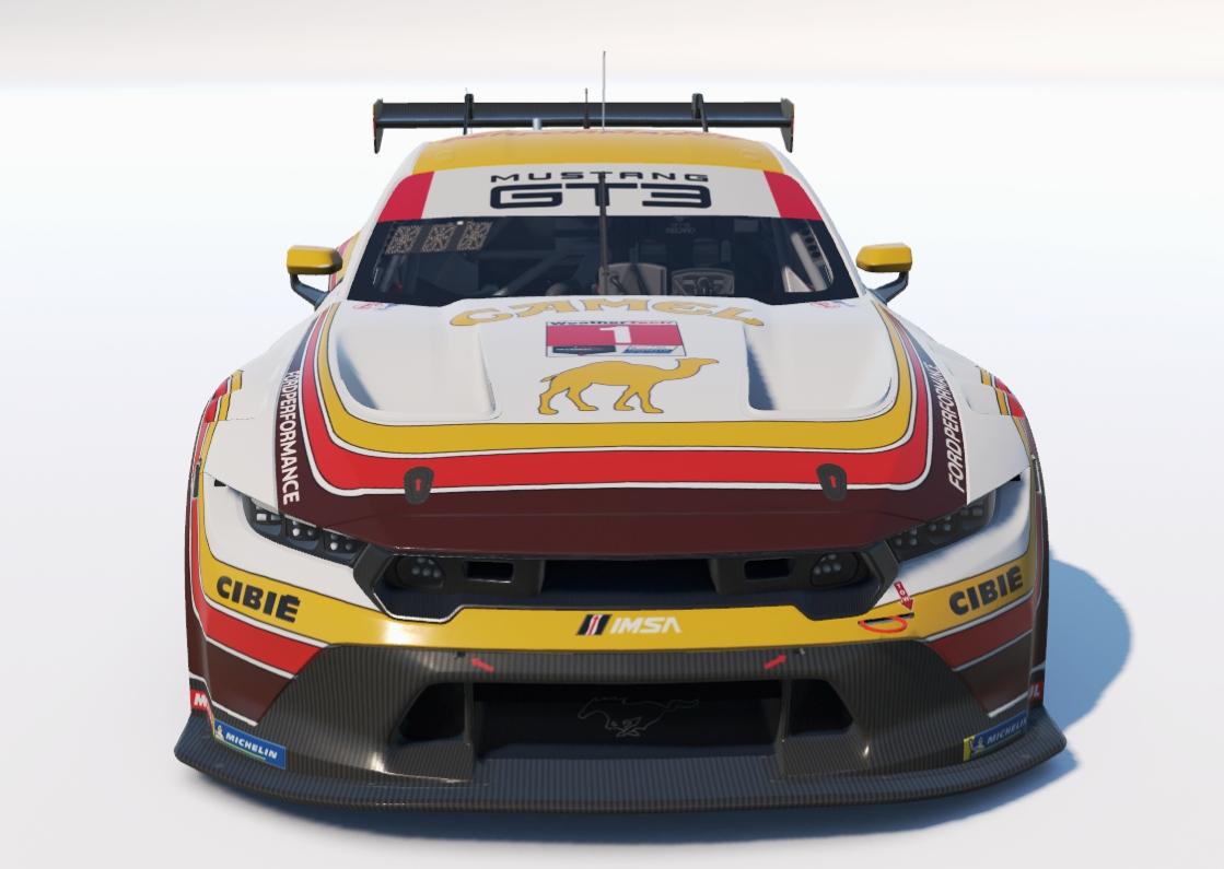 Preview of Ford Mustang GT3 Camel by Don Craig