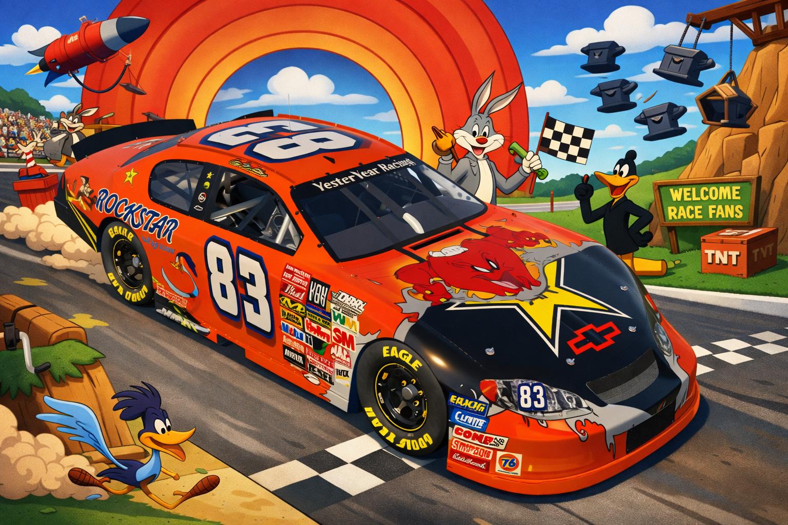 Preview of Looney Tunes Takover - Rockstar Energy Chevy  by Dwayne M.