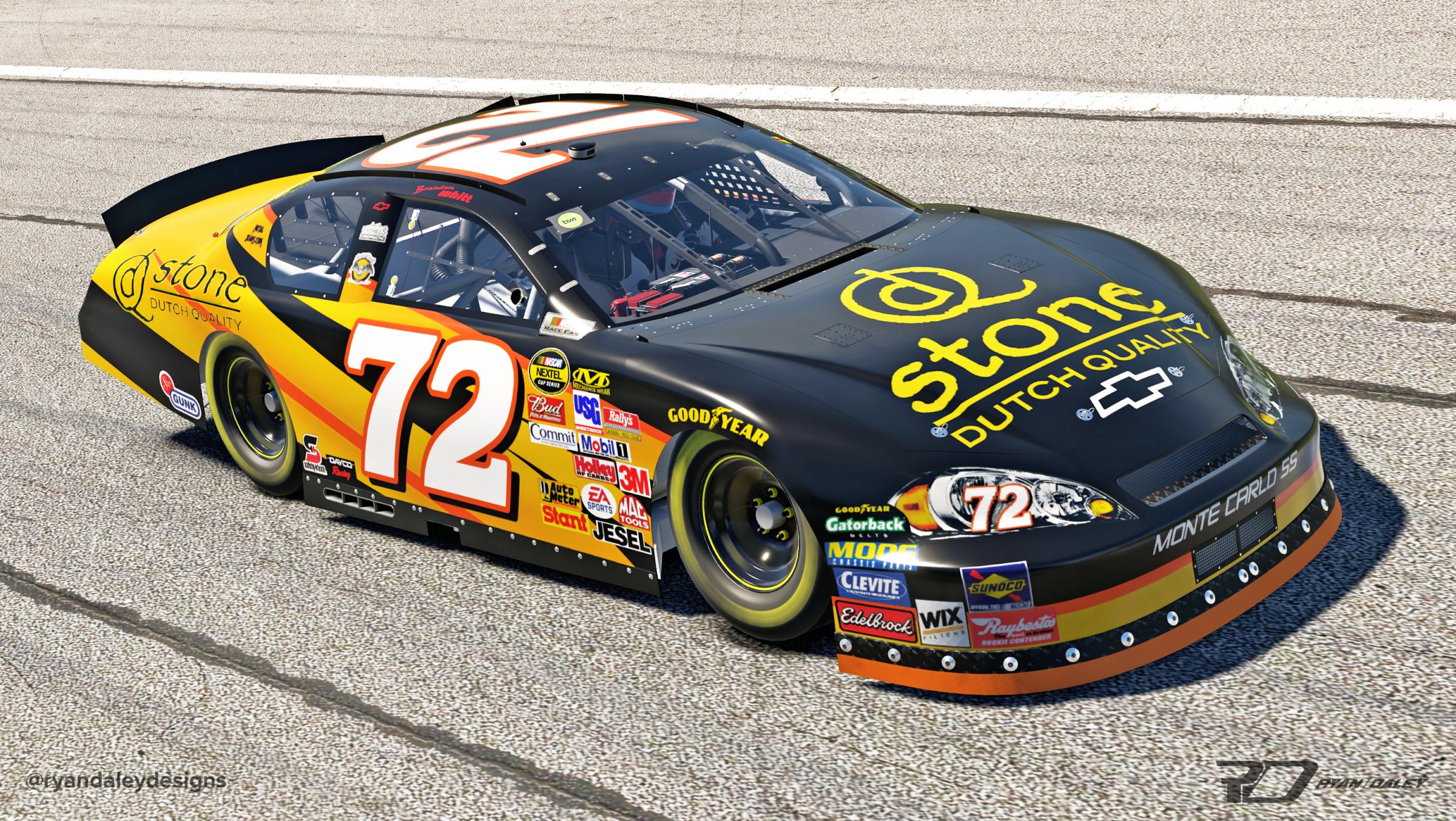 Preview of 2007 #72 Brandon Whitt Stone Dutch Quality With Numbers by Ryan Daley