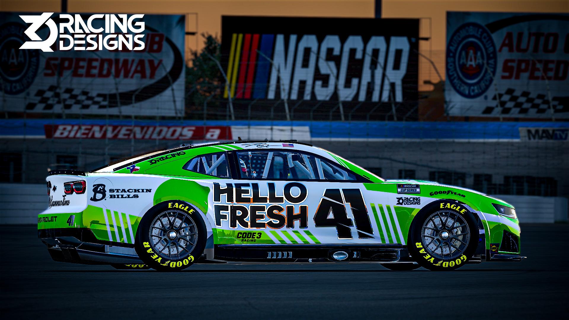 Preview of James Grammer #41 Hello Fresh NextGen Camaro - Secondary Variant by Johnathan Smith3