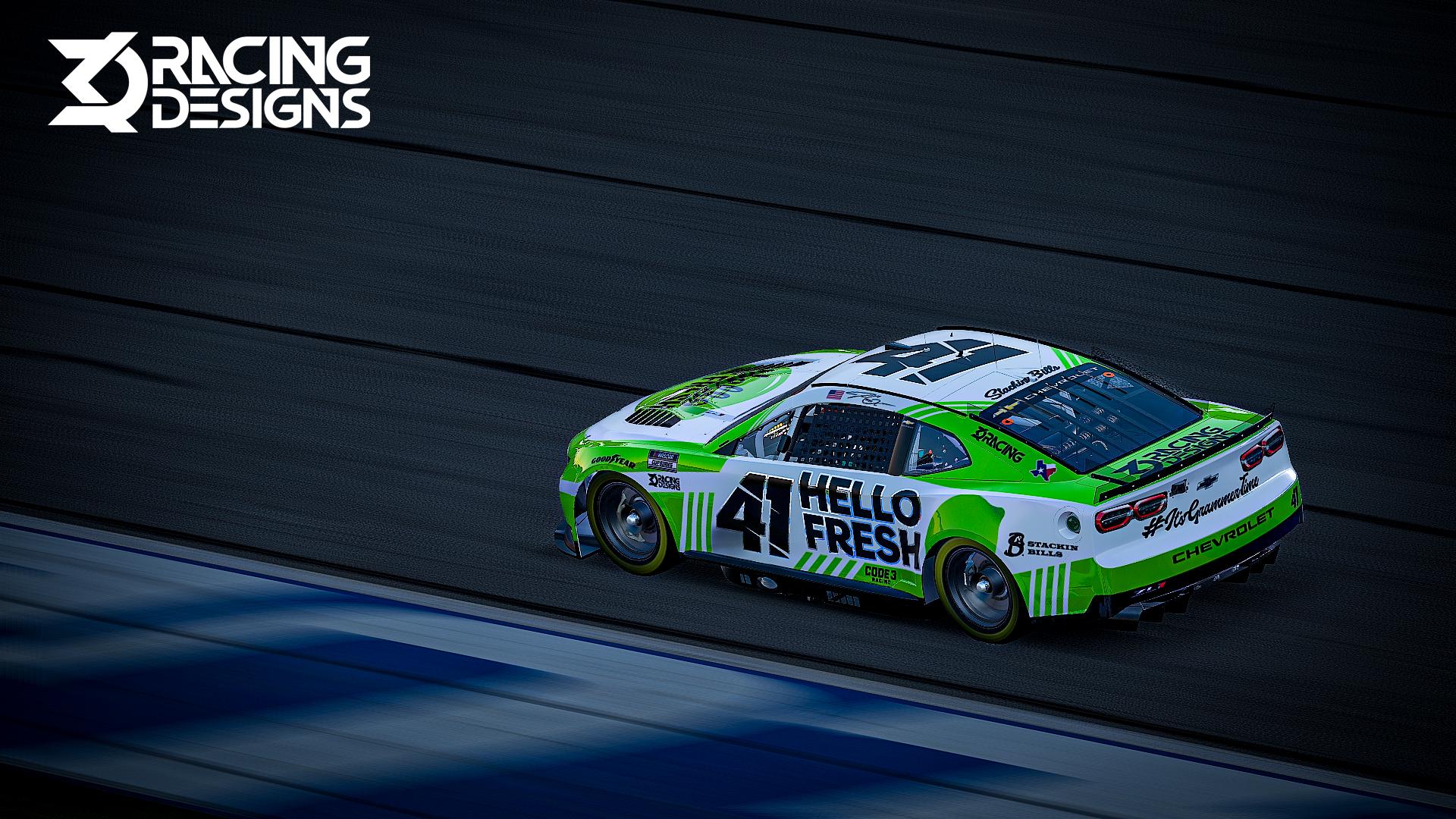 Preview of James Grammer #41 Hello Fresh NextGen Camaro - Secondary Variant by Johnathan Smith3