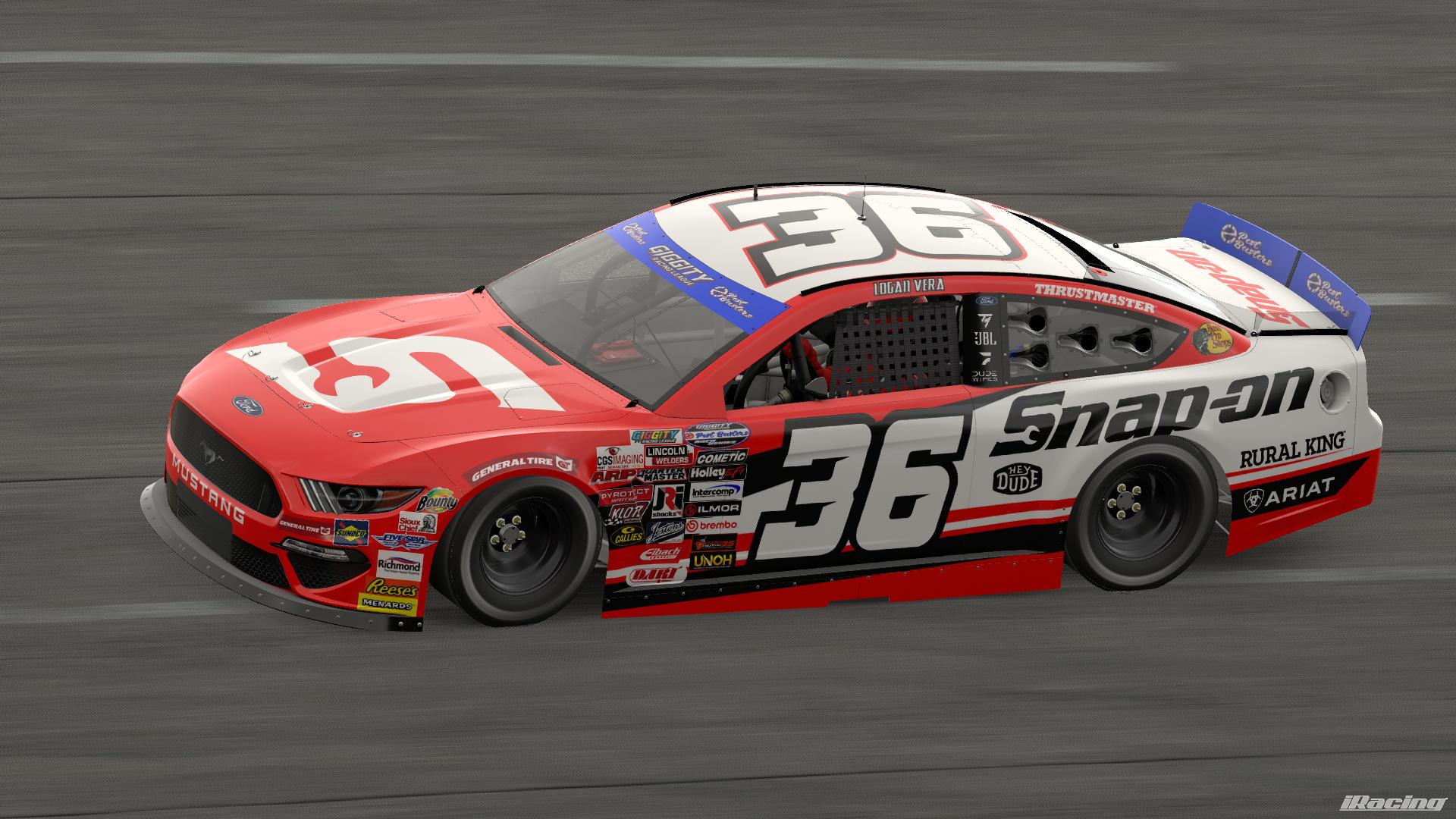 Preview of Snap On Arca Mustang With Number by Logan Vera