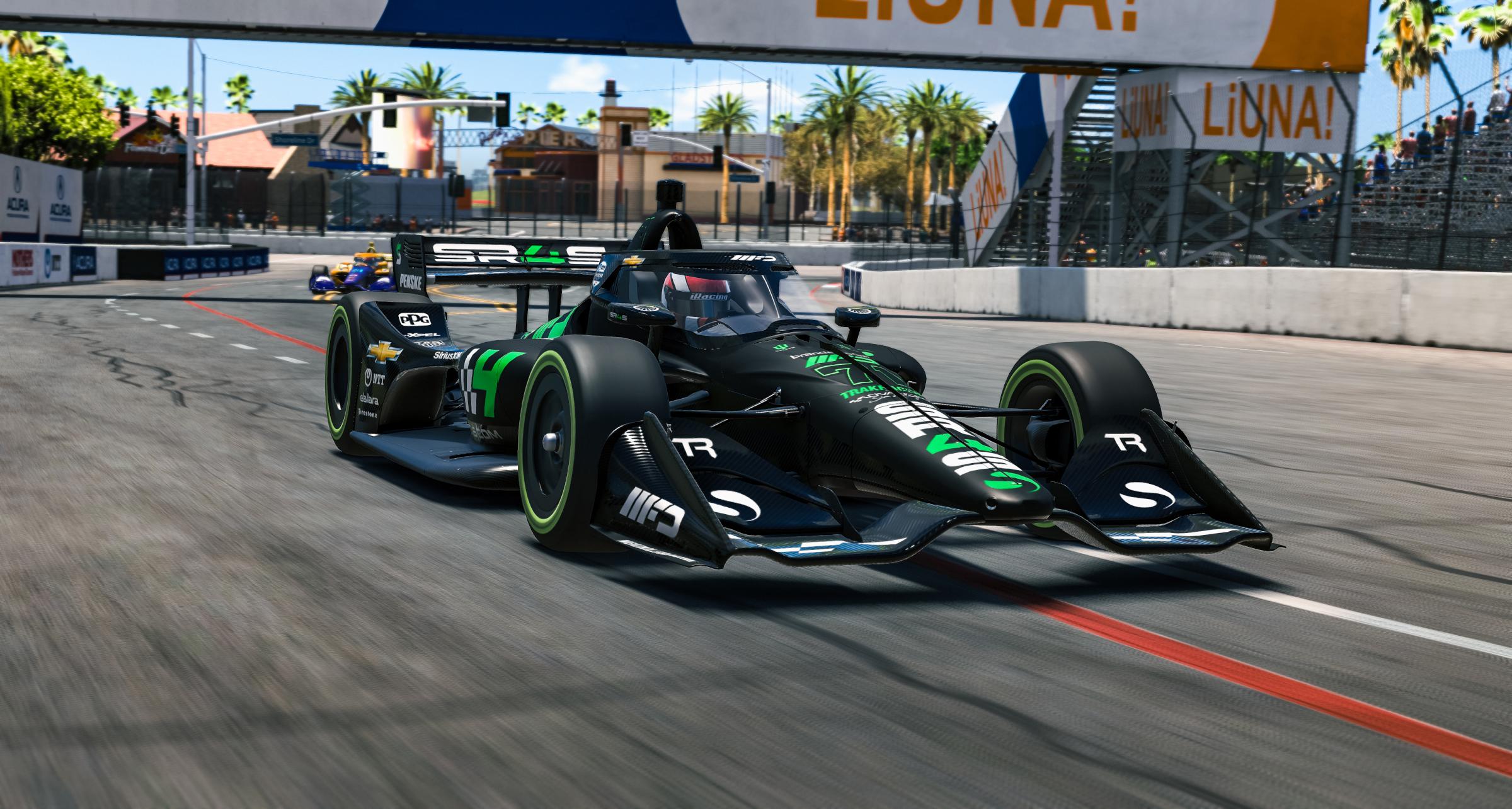 Preview of SR4S IndyCar IR18 House Livery | Black Smoke by Anthony Zych