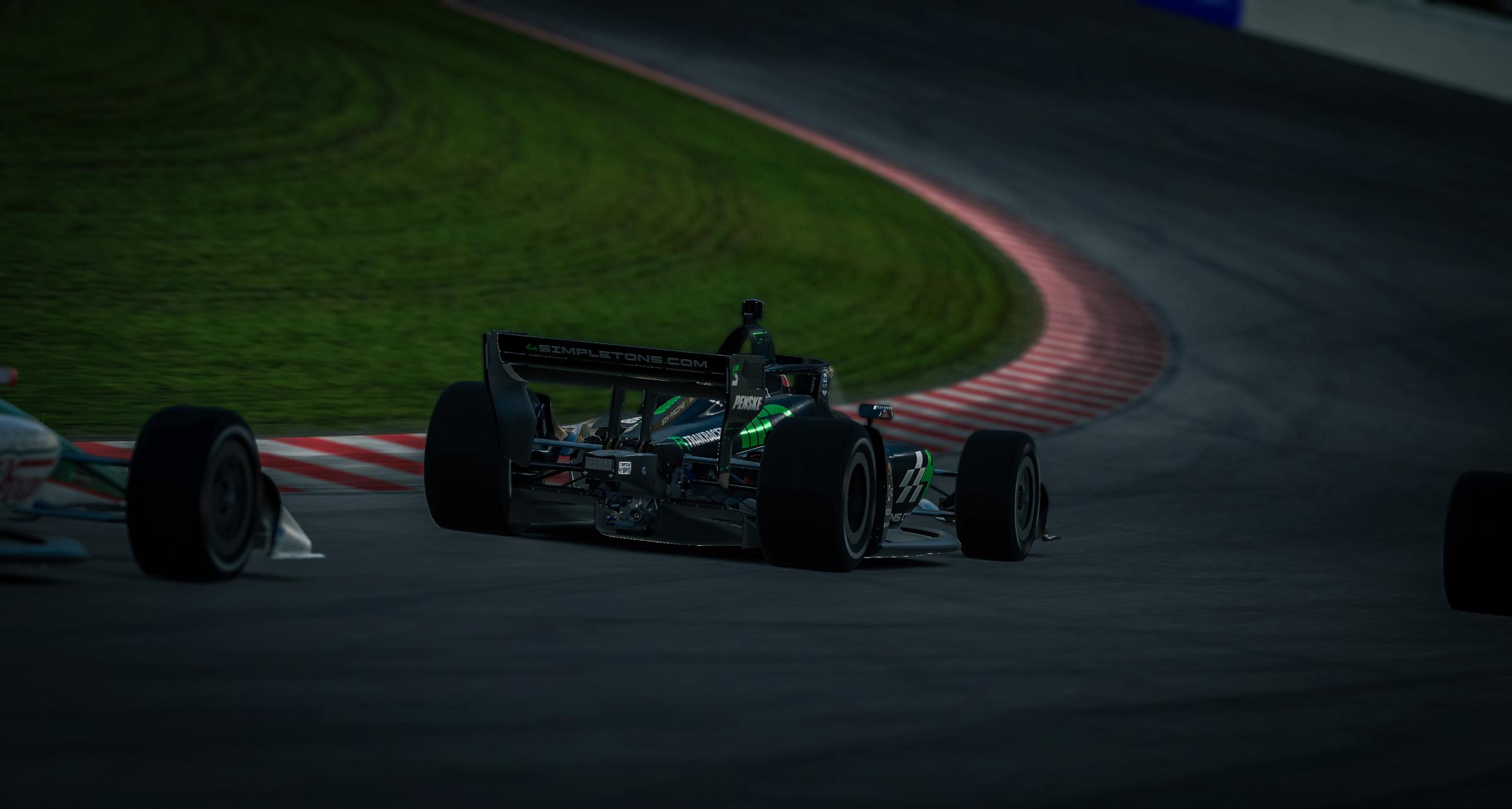 Preview of SR4S IndyCar IR18 House Livery | Black Smoke by Anthony Zych