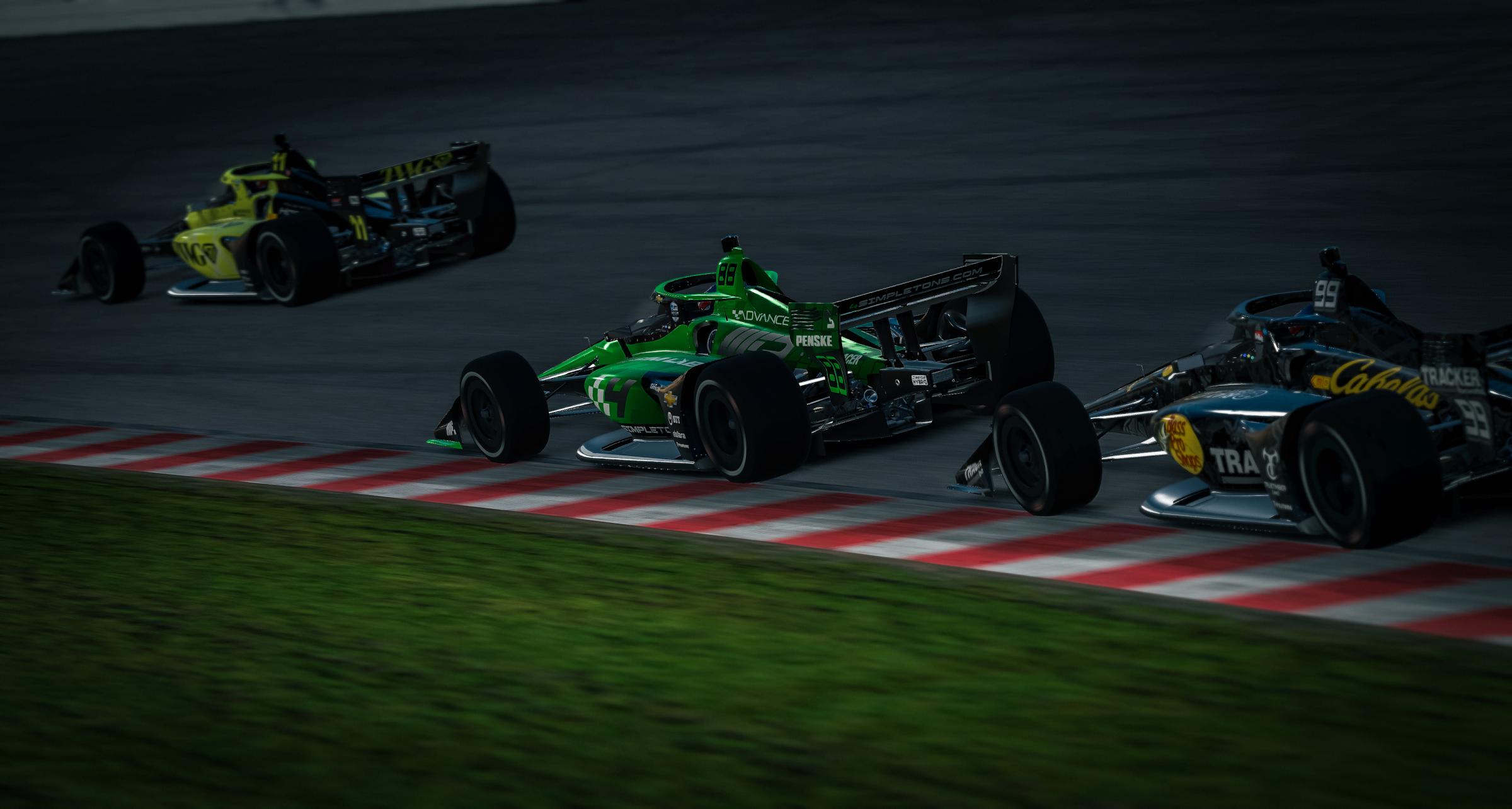 Preview of SR4S IndyCar IR18 House Livery | Green by Anthony Zych