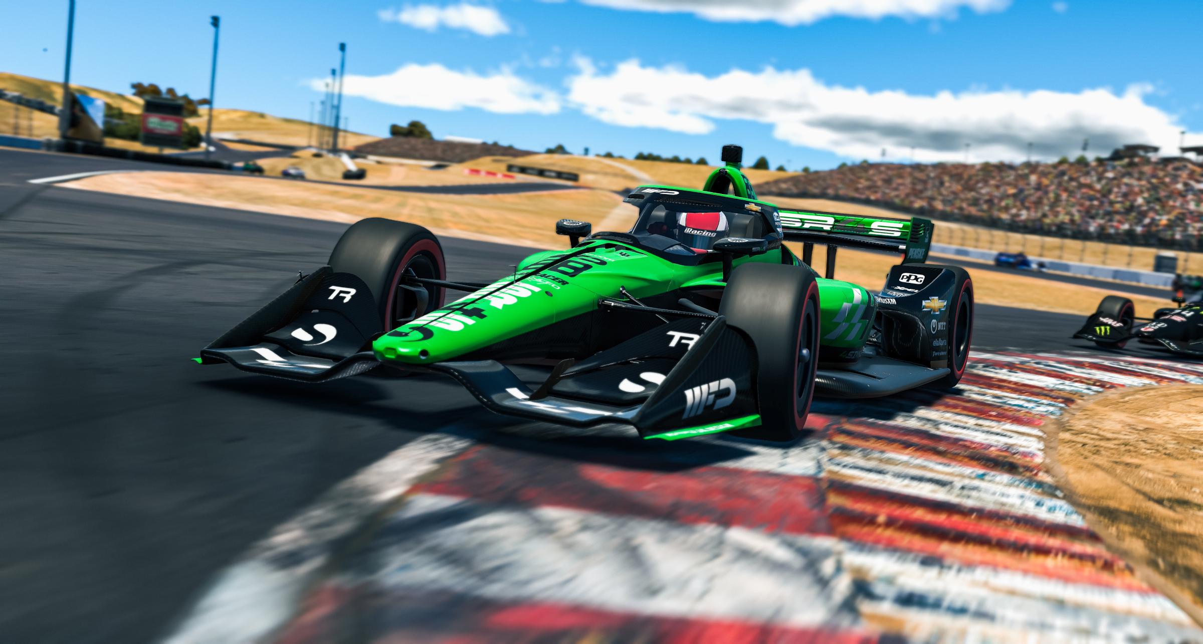 Preview of SR4S IndyCar IR18 House Livery | Green by Anthony Zych