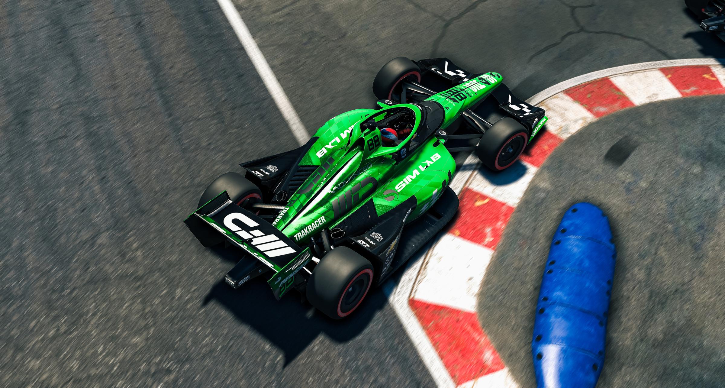 Preview of SR4S IndyCar IR18 House Livery | Green by Anthony Zych