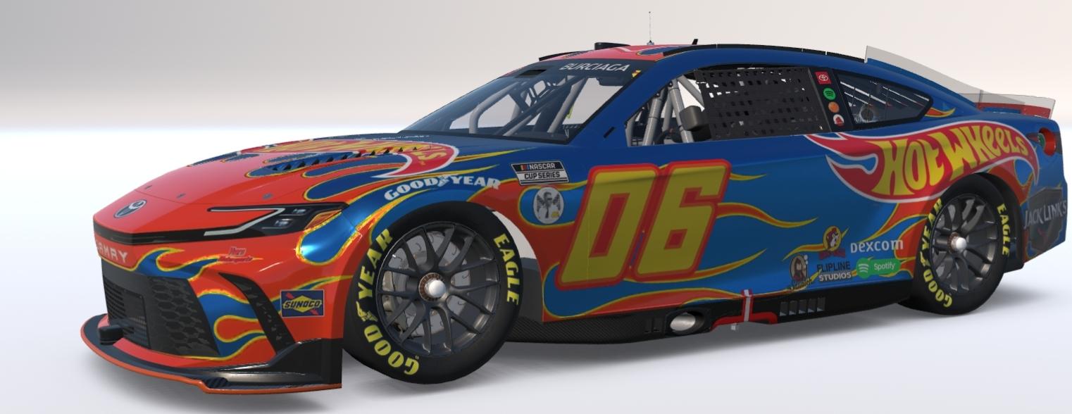 Preview of #06 Hot Wheels 2026 Toyota Camry XSE by Seth Burciaga