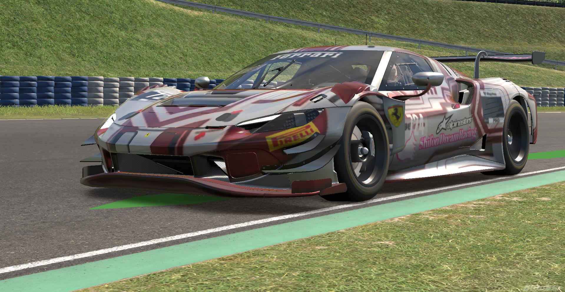 Preview of Shifon Dream Racing Ferrari 296 GT3 Strong Power Mode by Yuya Mawatari