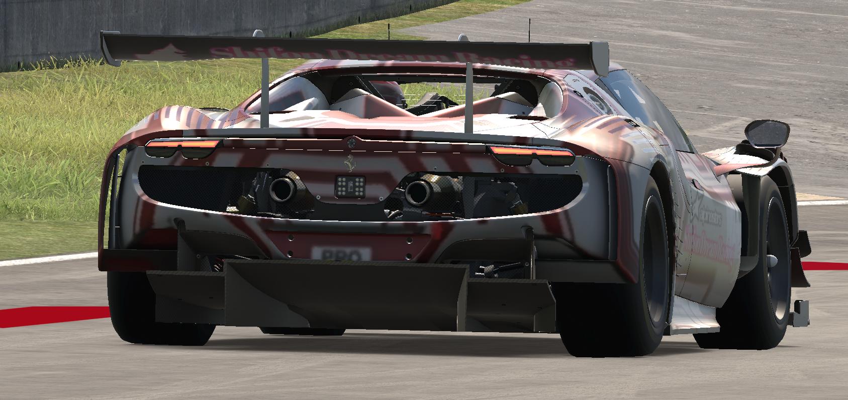 Preview of Shifon Dream Racing Ferrari 296 GT3 Strong Power Mode by Yuya Mawatari