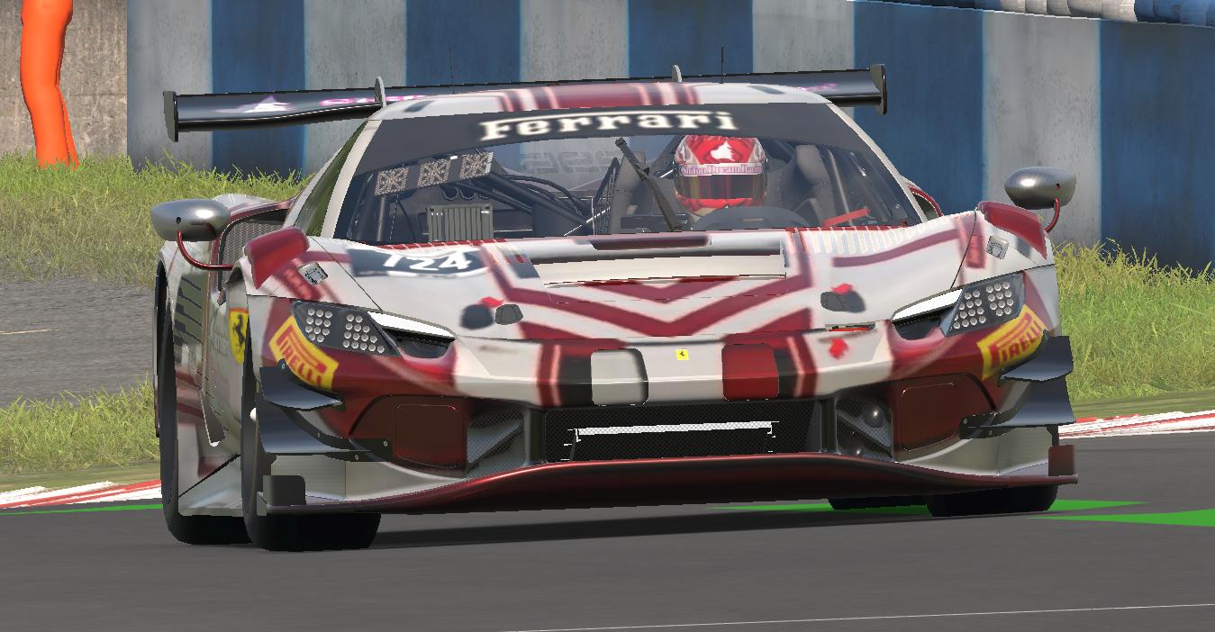 Preview of Shifon Dream Racing Ferrari 296 GT3 Strong Power Mode by Yuya Mawatari