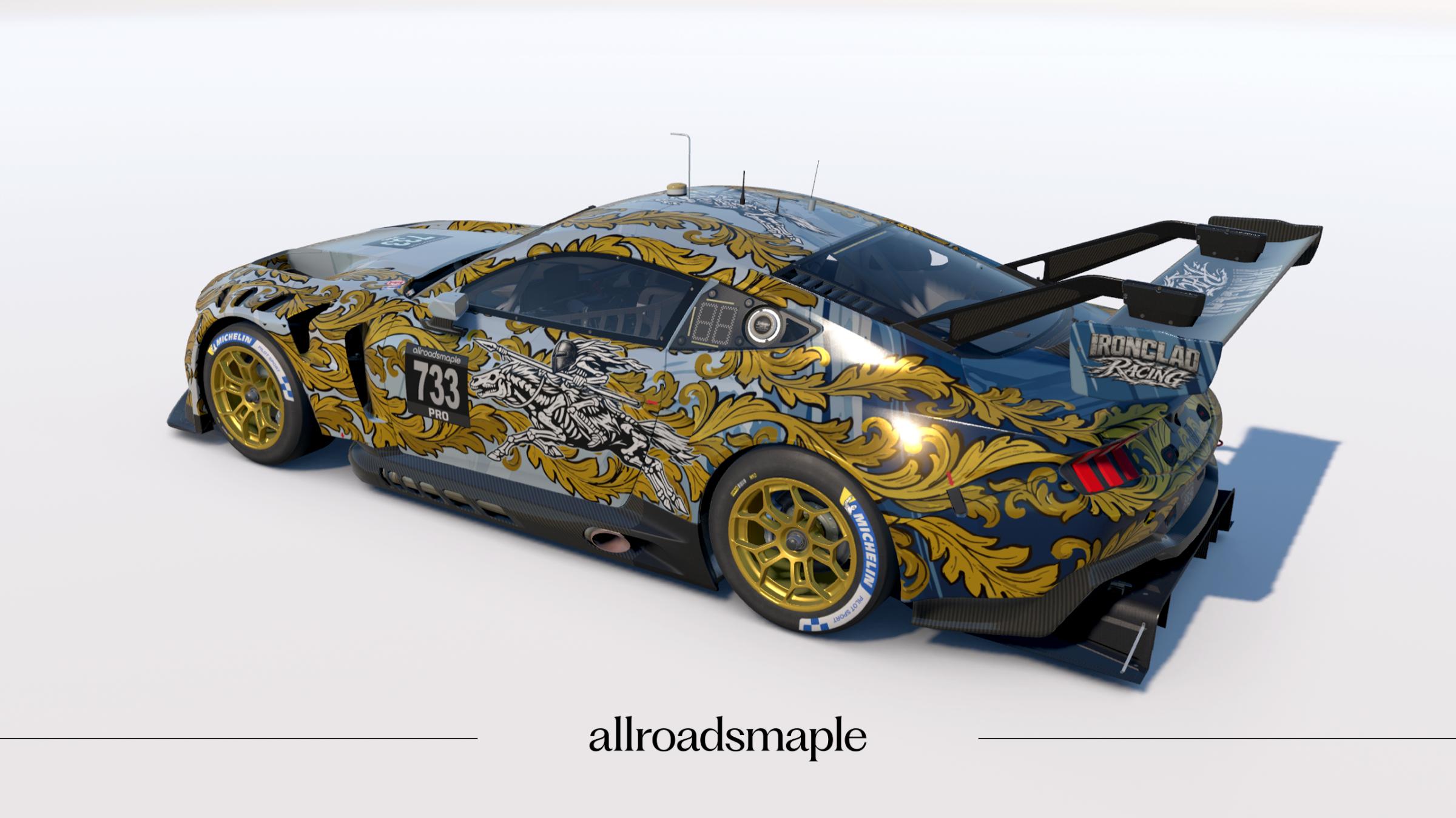 Preview of Ironclad Racing Ford Mustang GT3 by Patryk A.