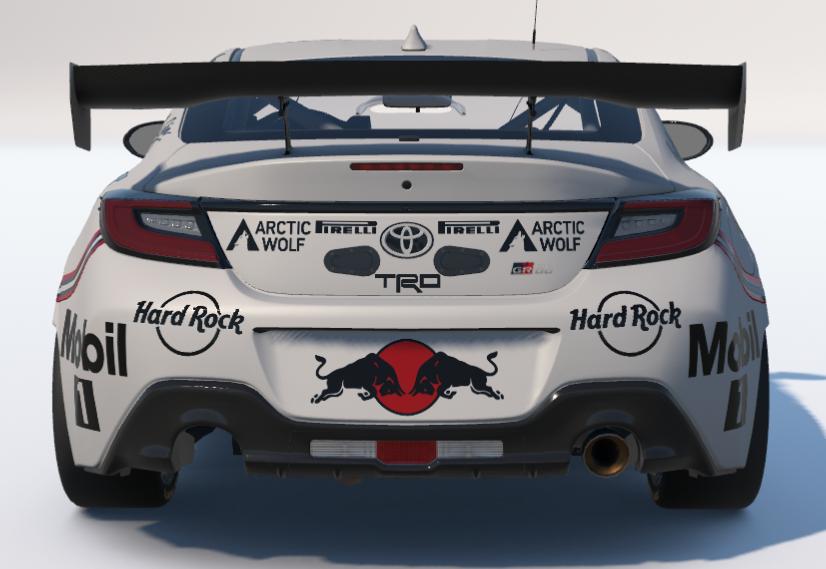 Preview of Red Bull Red White Black Maui Jim, ROKT Toyota GR86 by Ronald Lawson2