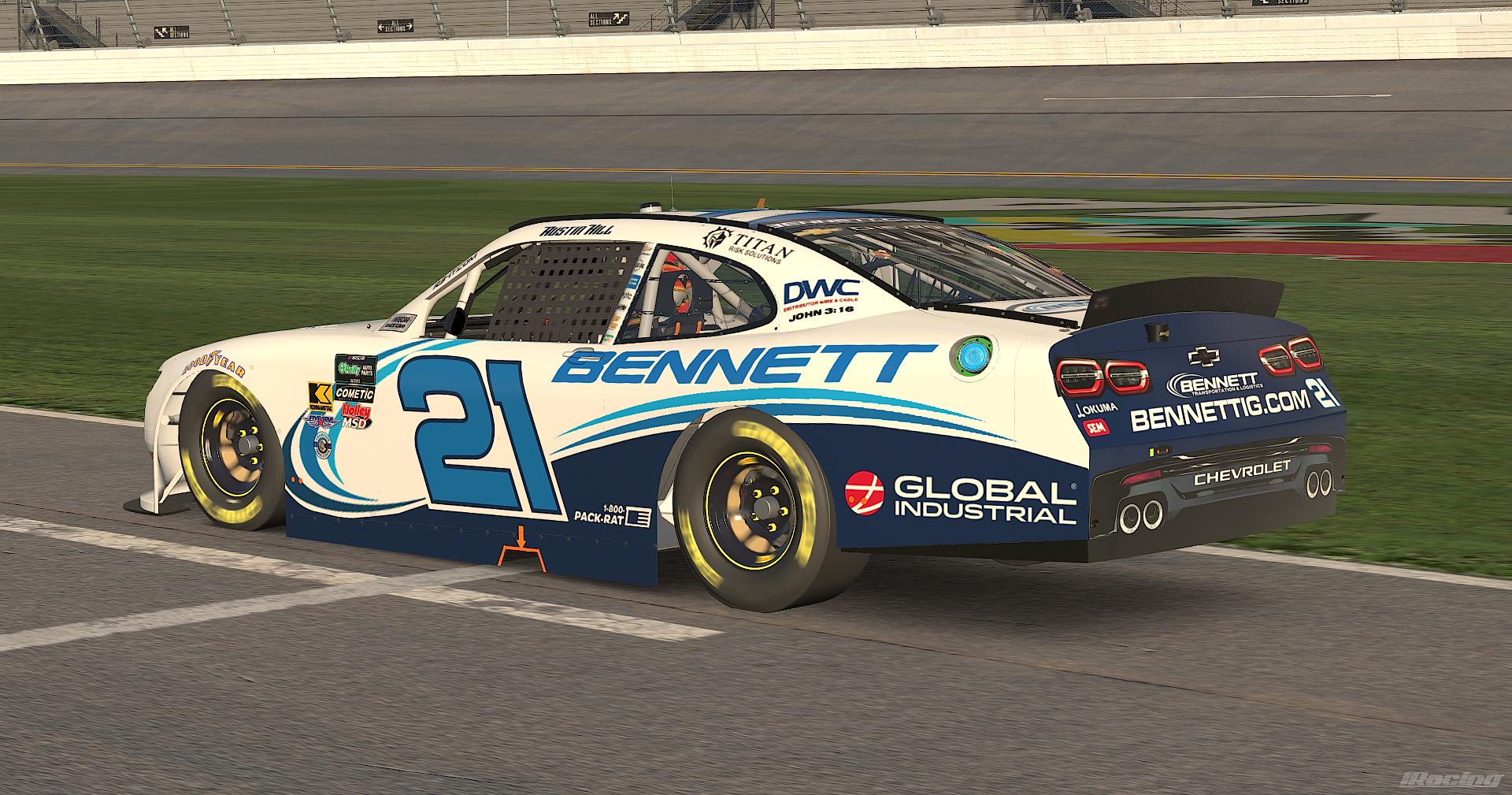 Preview of 2026 Austin Hill RCR Bennett Logistics Chevrolet  by Matthew M.