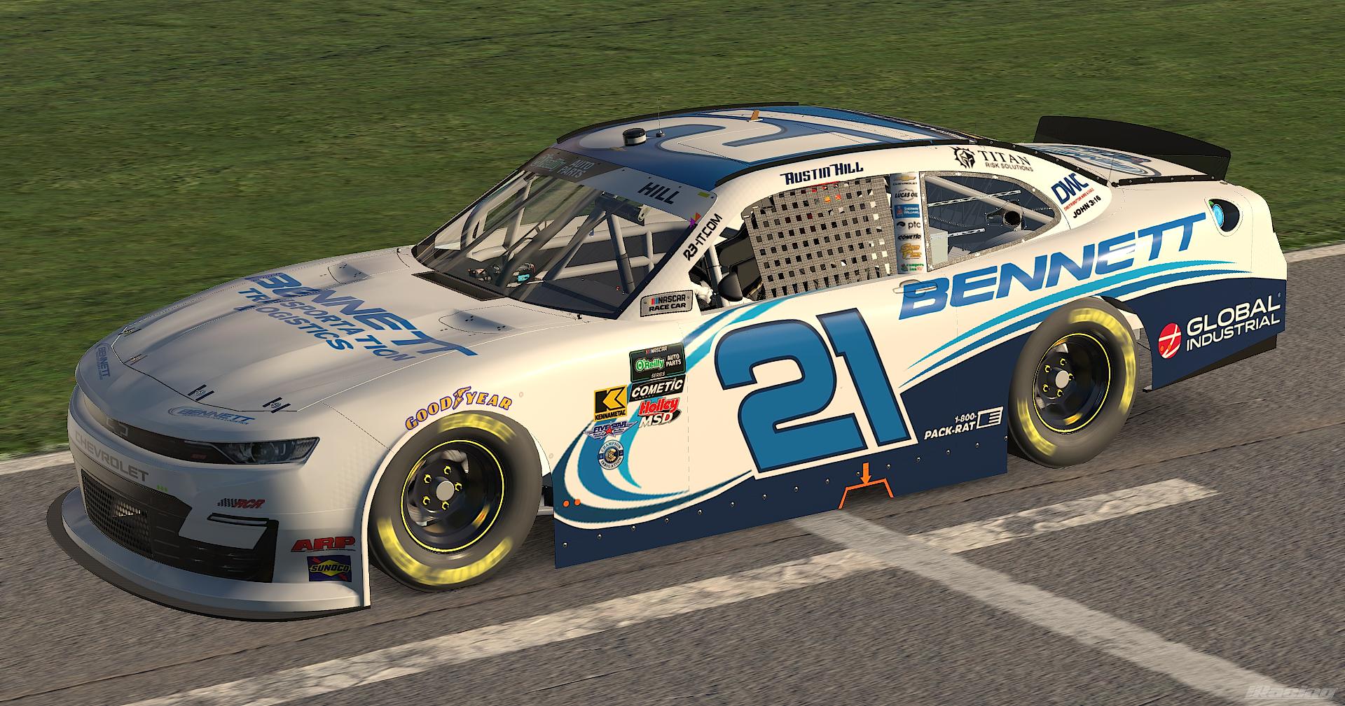 Preview of 2026 Austin Hill RCR Bennett Logistics Chevrolet  by Matthew M.