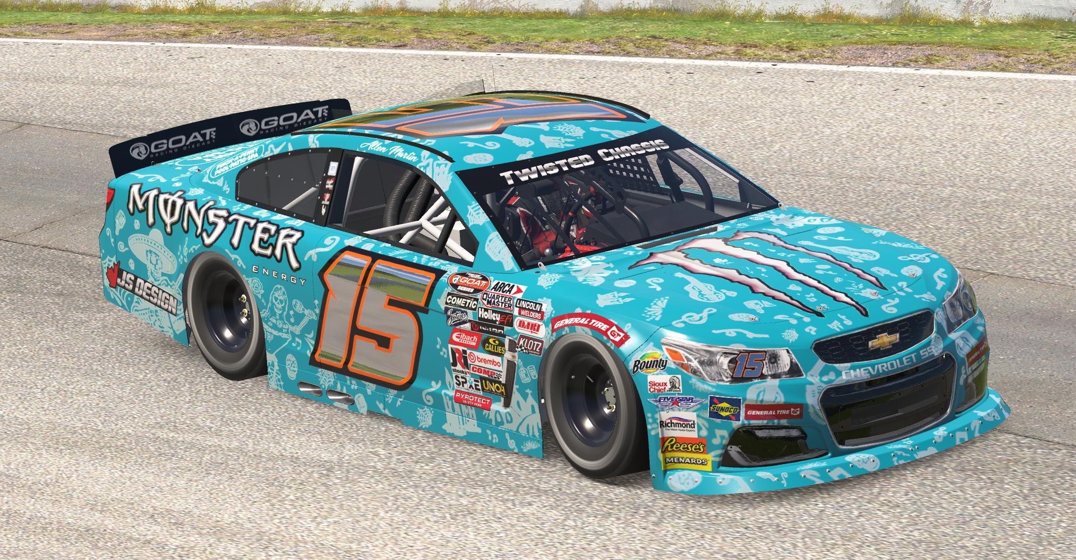 Preview of #15 Monster Ultra Fiesta Mango Chevy SS by Jordan S.