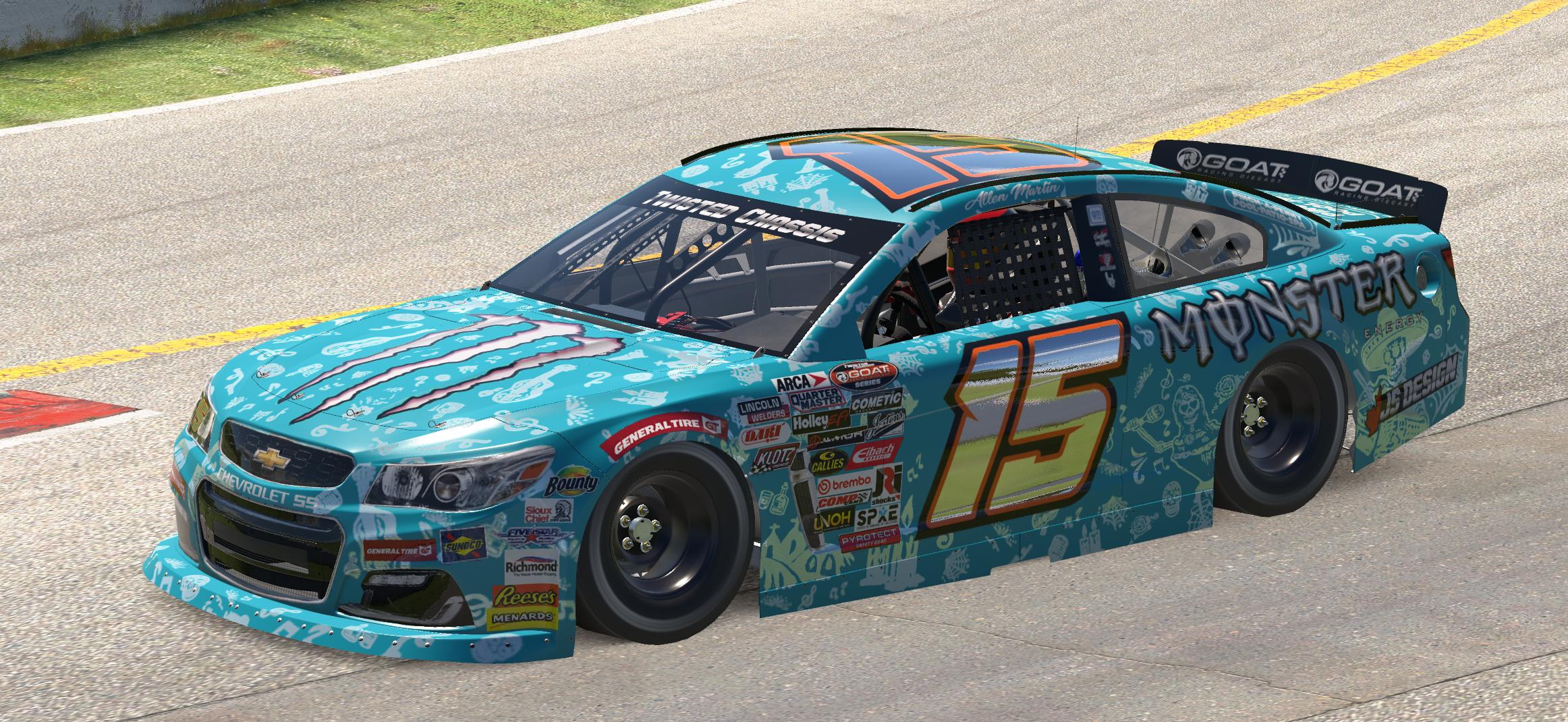 Preview of #15 Monster Ultra Fiesta Mango Chevy SS by Jordan S.