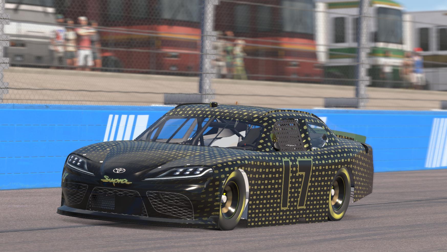 Preview of RRS NASCAR - TOYOATA SUPRA - GOLD RRS PATTERN by Robert R.