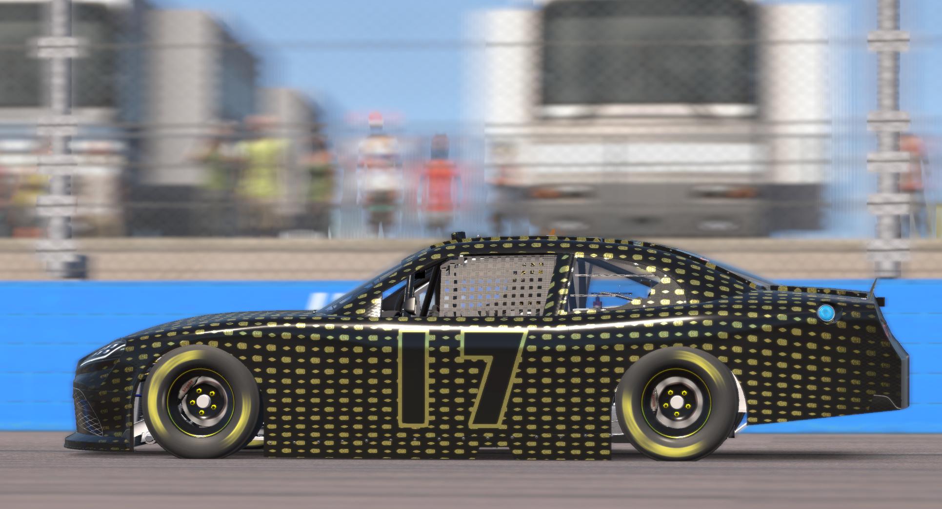 Preview of RRS NASCAR - TOYOATA SUPRA - GOLD RRS PATTERN by Robert R.