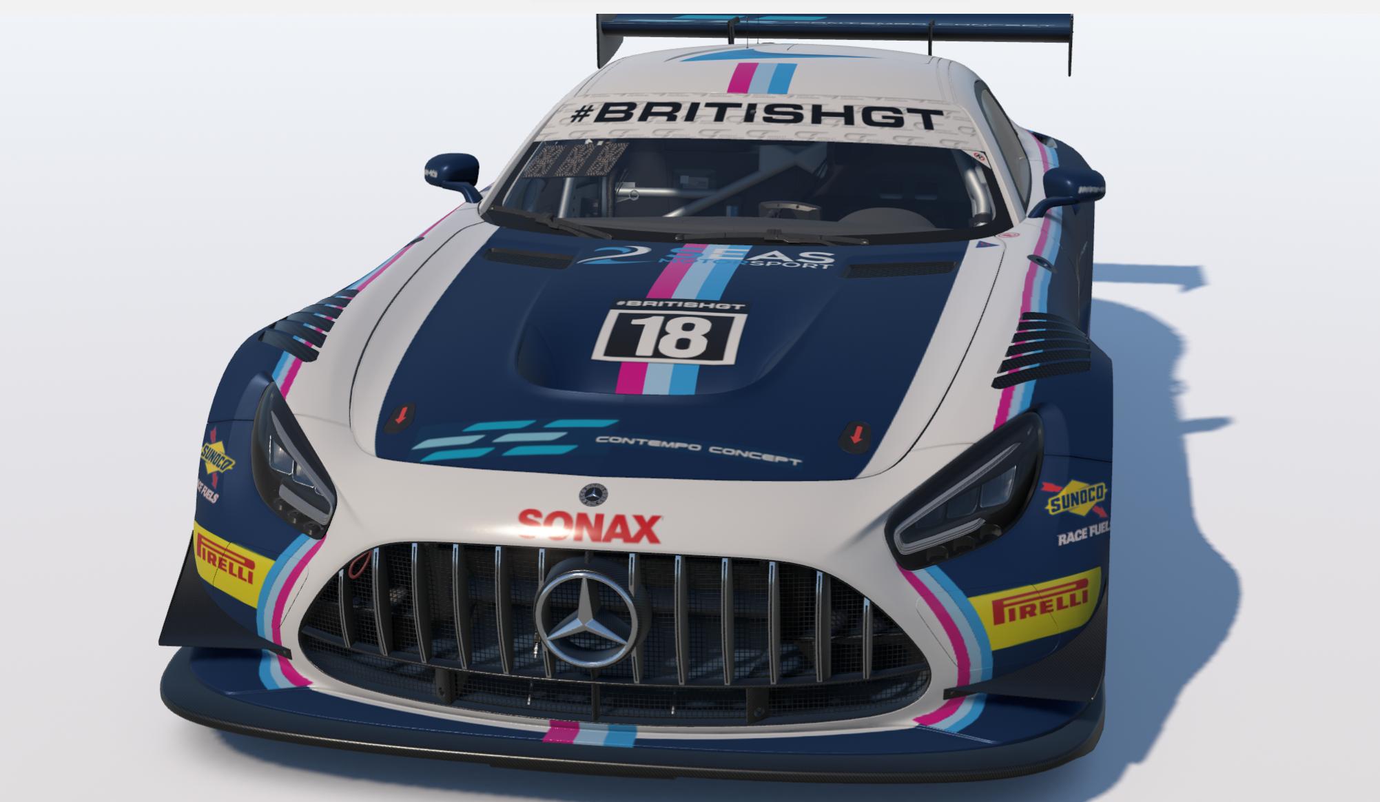 Preview of 2 Seas Motorsport Car #18 2026 British GT season - Kevin Tse & Ben Green by Keith Archer