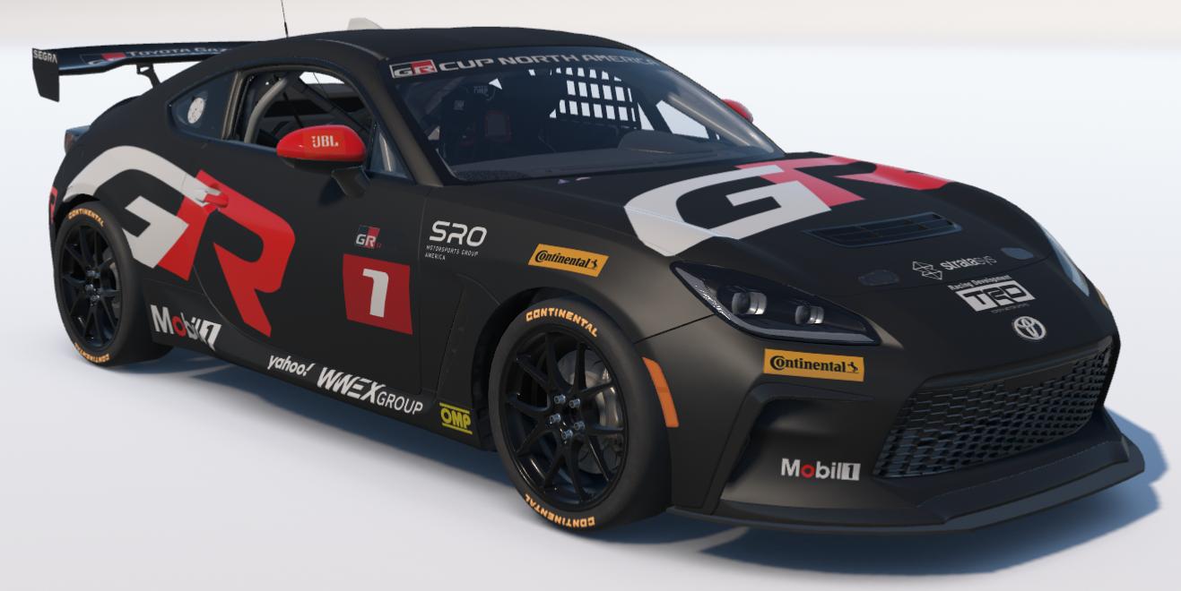 Preview of SRO Toyota Gazoo GR86 Racing Matte Black Toyota GR86 by Ronald Lawson2