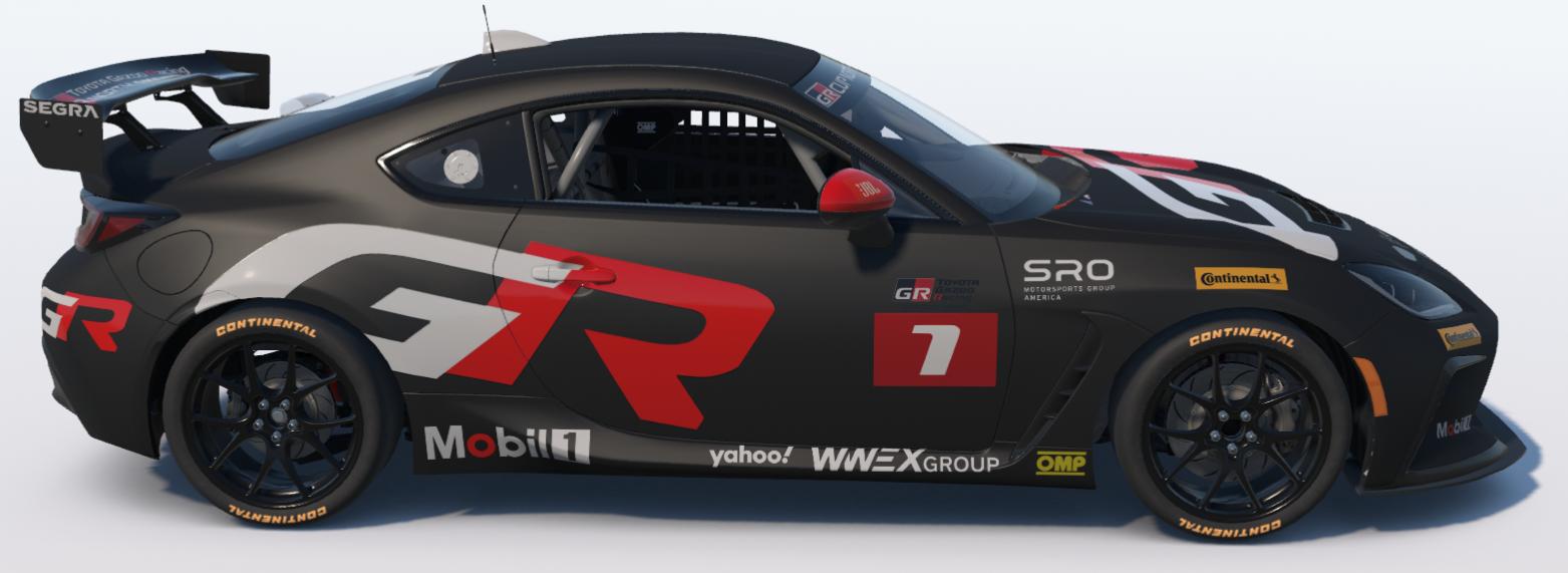 Preview of SRO Toyota Gazoo GR86 Racing Matte Black Toyota GR86 by Ronald Lawson2