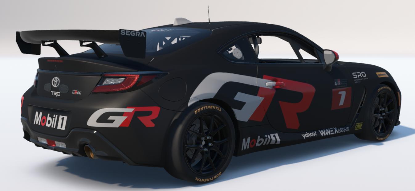 Preview of SRO Toyota Gazoo GR86 Racing Matte Black Toyota GR86 by Ronald Lawson2