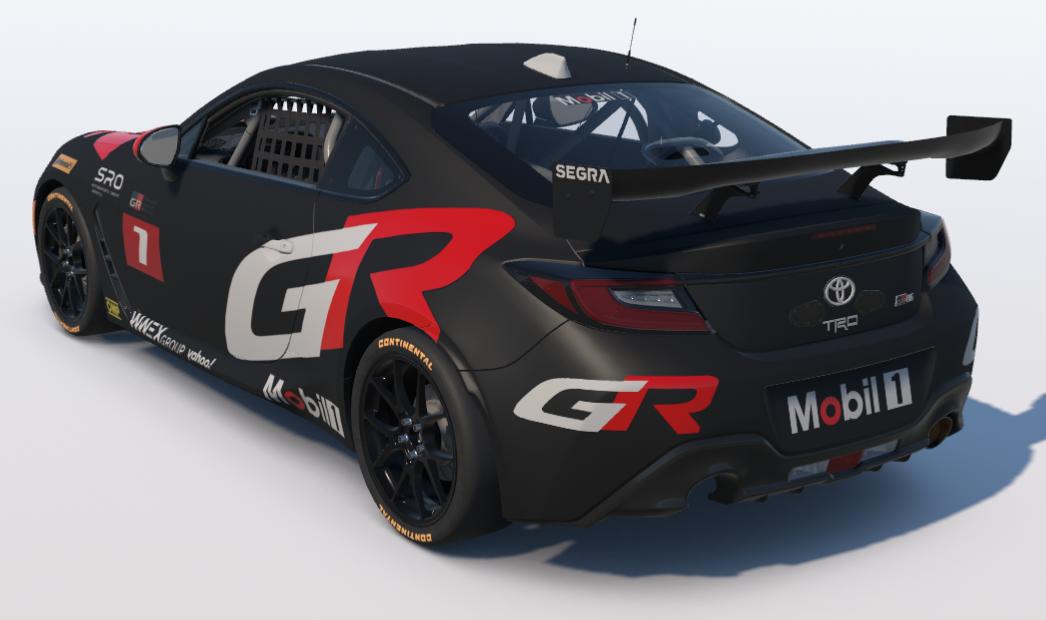 Preview of SRO Toyota Gazoo GR86 Racing Matte Black Toyota GR86 by Ronald Lawson2