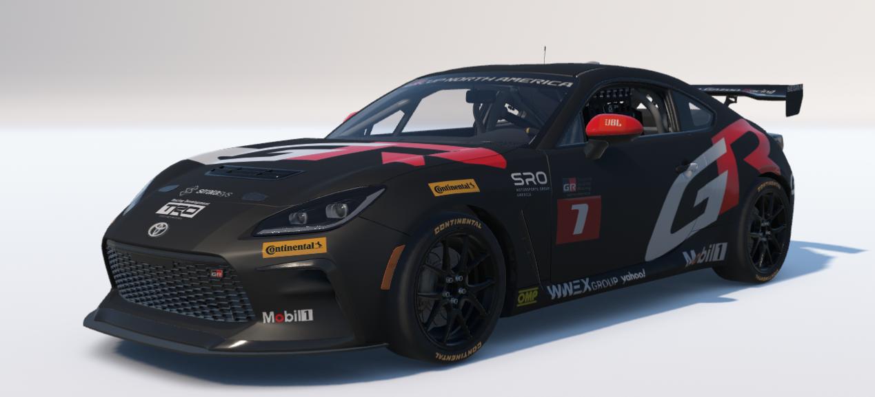 Preview of SRO Toyota Gazoo GR86 Racing Matte Black Toyota GR86 by Ronald Lawson2